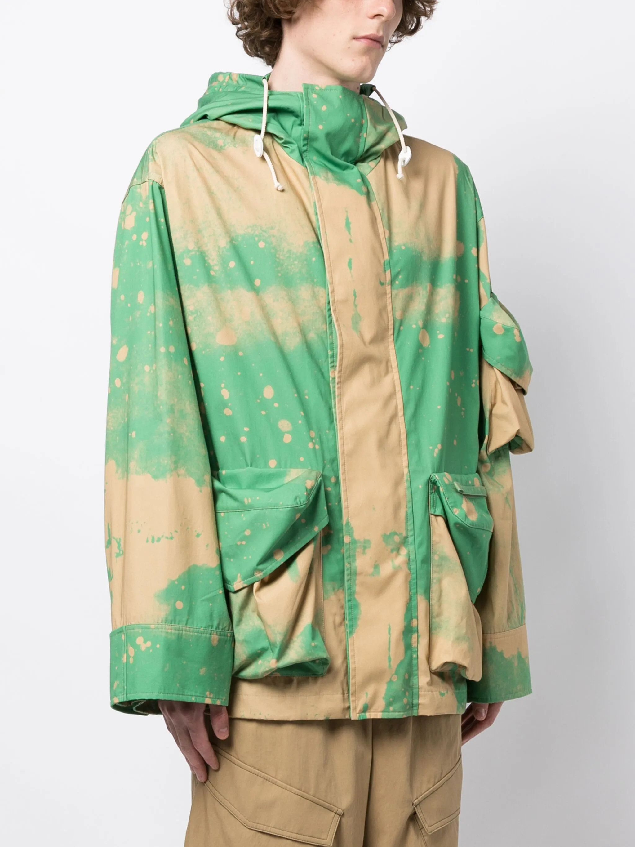 OAMC o1y0225 Hooded Jacket in Green/Khaki Size US L / EU 52-54 / 3 - 3 Thumbnail