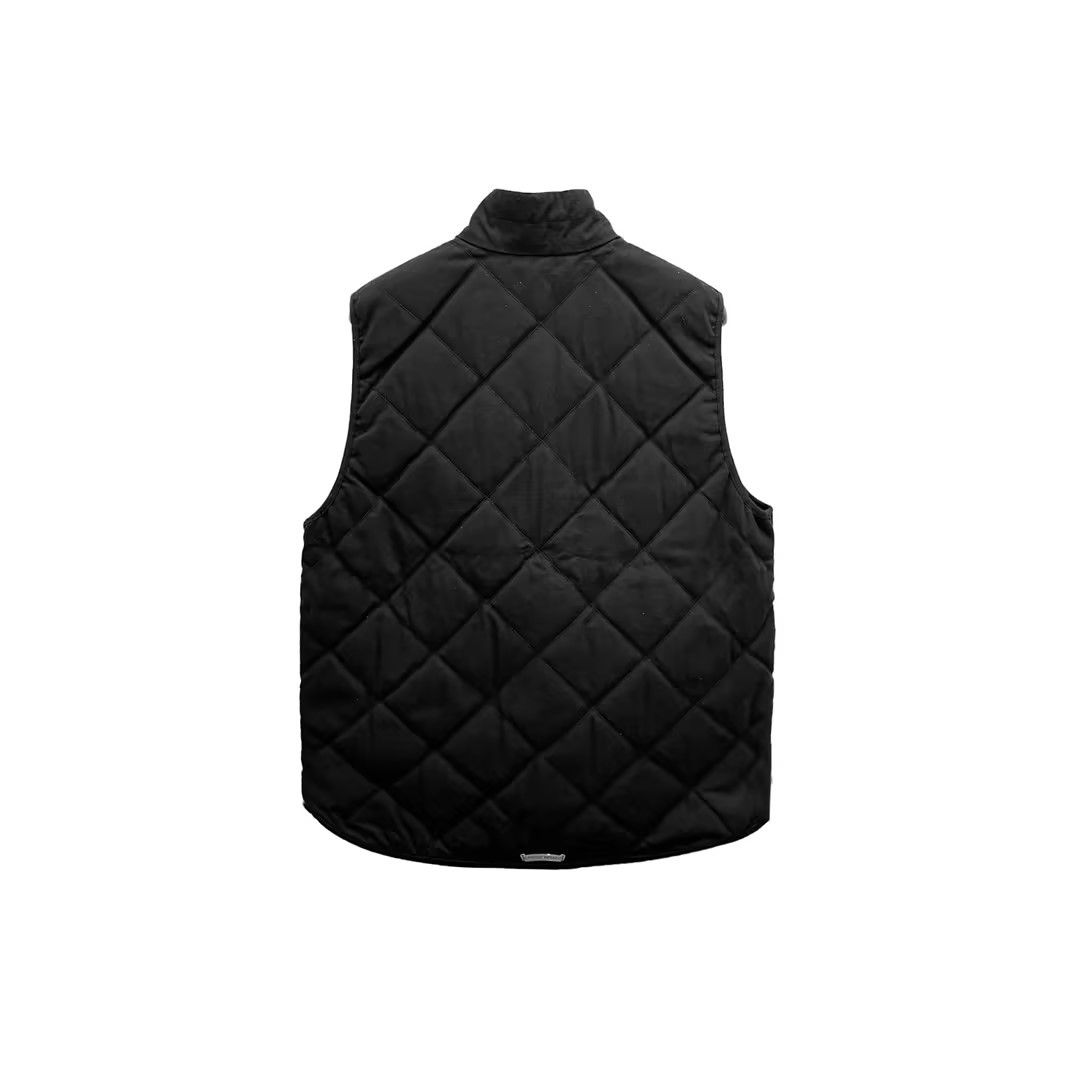 Chrome Hearts Chrome Hearts Silver Button Black Vest Size US XL / EU 56 / 4 - 2 Thumbnail