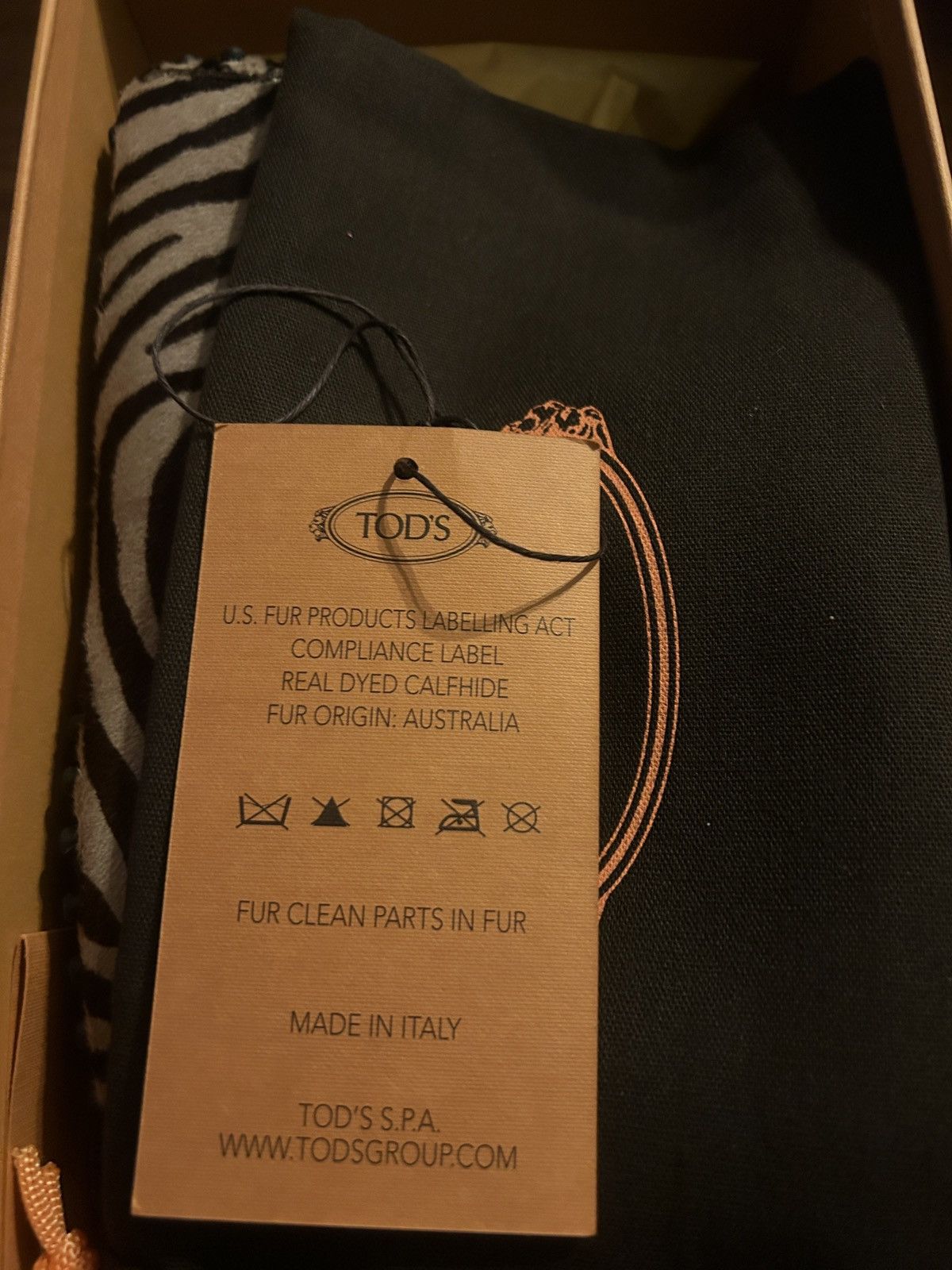 Tod's TOD'S Double T zebra-print calf-hair loafers Animal Print Size US 5 / IT 35 - 11 Thumbnail