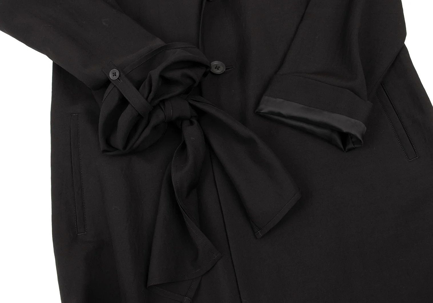 Yohji Yamamoto Yohji Yamamoto Hard Twist Gabardine Jacket Size US S / EU 44-46 / 1 - 4 Thumbnail