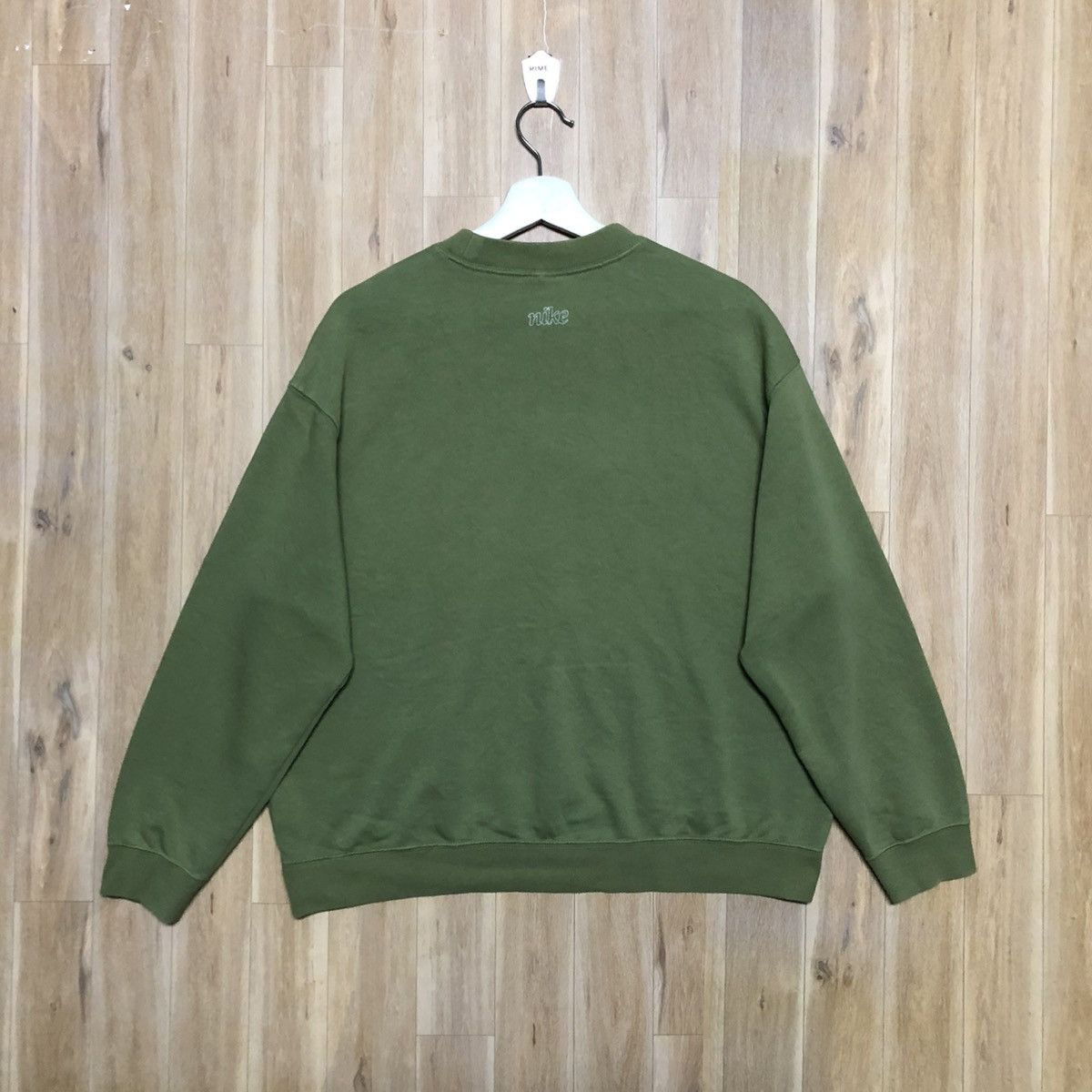 Nike Vintage Nike Swoosh Crop Tops Sweatshirt Size L / US 10 / IT 46 - 5 Thumbnail