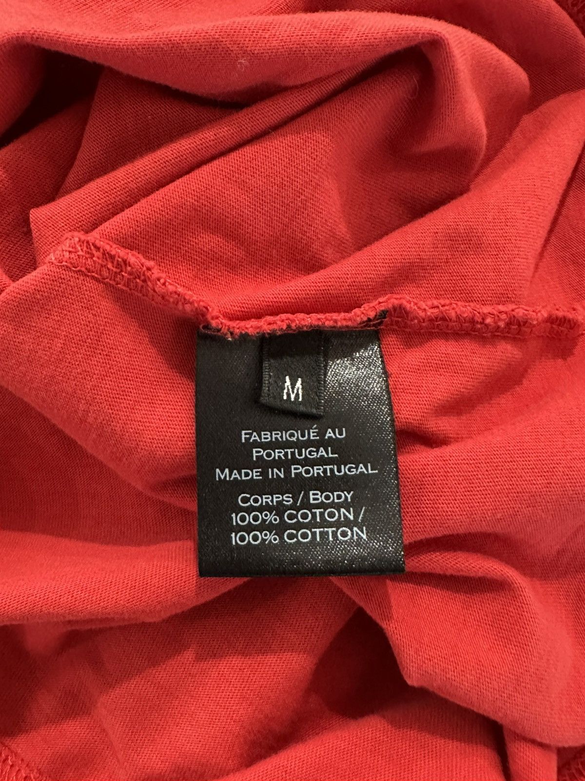 Balmain Red Balmain Logo T Shirt Size US M / EU 48-50 / 2 - 8 Thumbnail