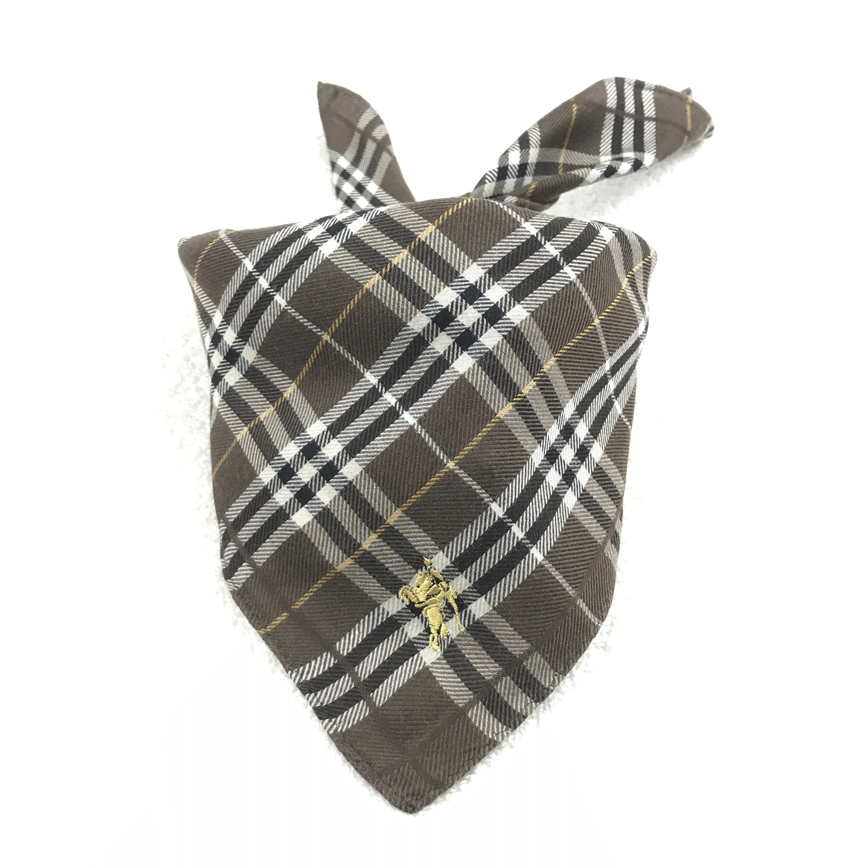 Burberry × Vintage Vintage Burberry Bandana Neckerchief Handkerchief Size ONE SIZE - 4 Thumbnail