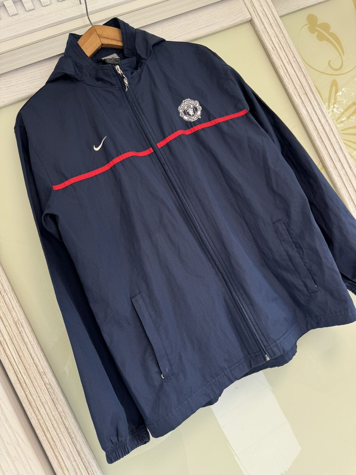 Nike Vintage Nike Manchester United 2003-2004 Soccer Track Jacket Size US S / EU 44-46 / 1 - 4 Thumbnail