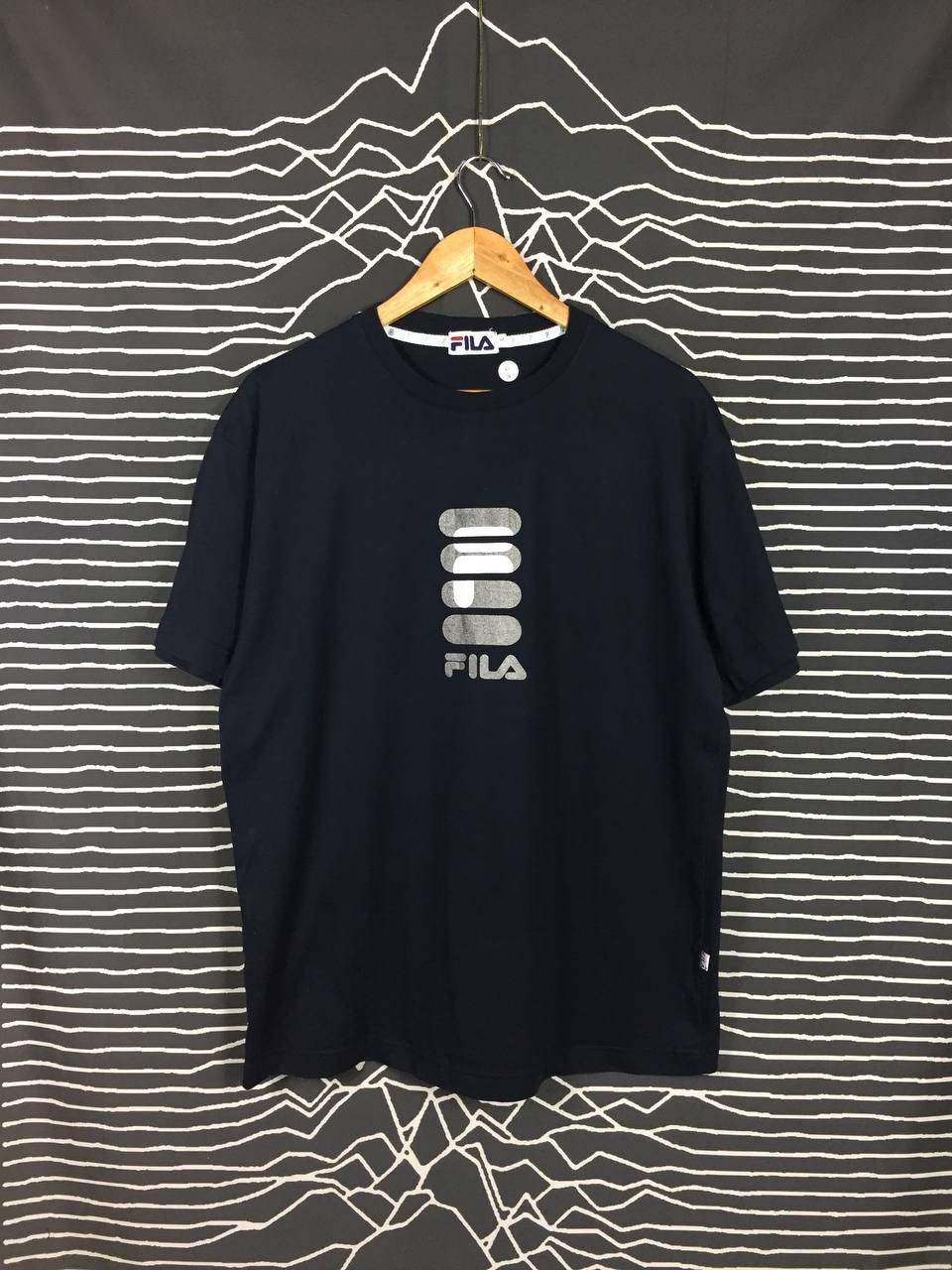 Fila × Vintage Fila Center Logo Casual Brand Essential Tee Size US L / EU 52-54 / 3 - 1 Thumbnail