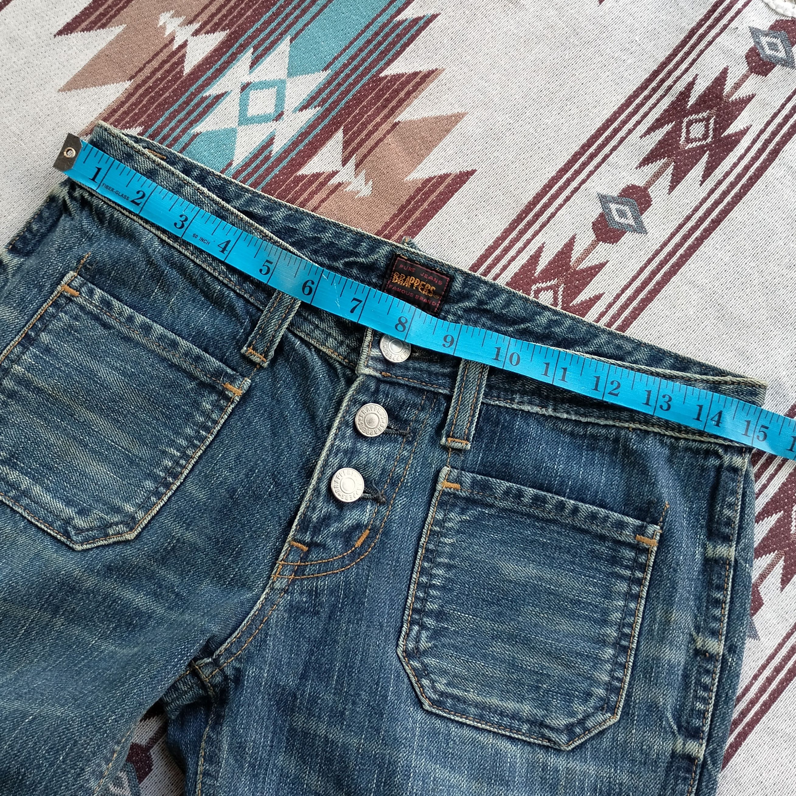 Beauty Beast Brappers skull paisley patchwork flare denim Size US 30 / EU 46 - 16 Thumbnail