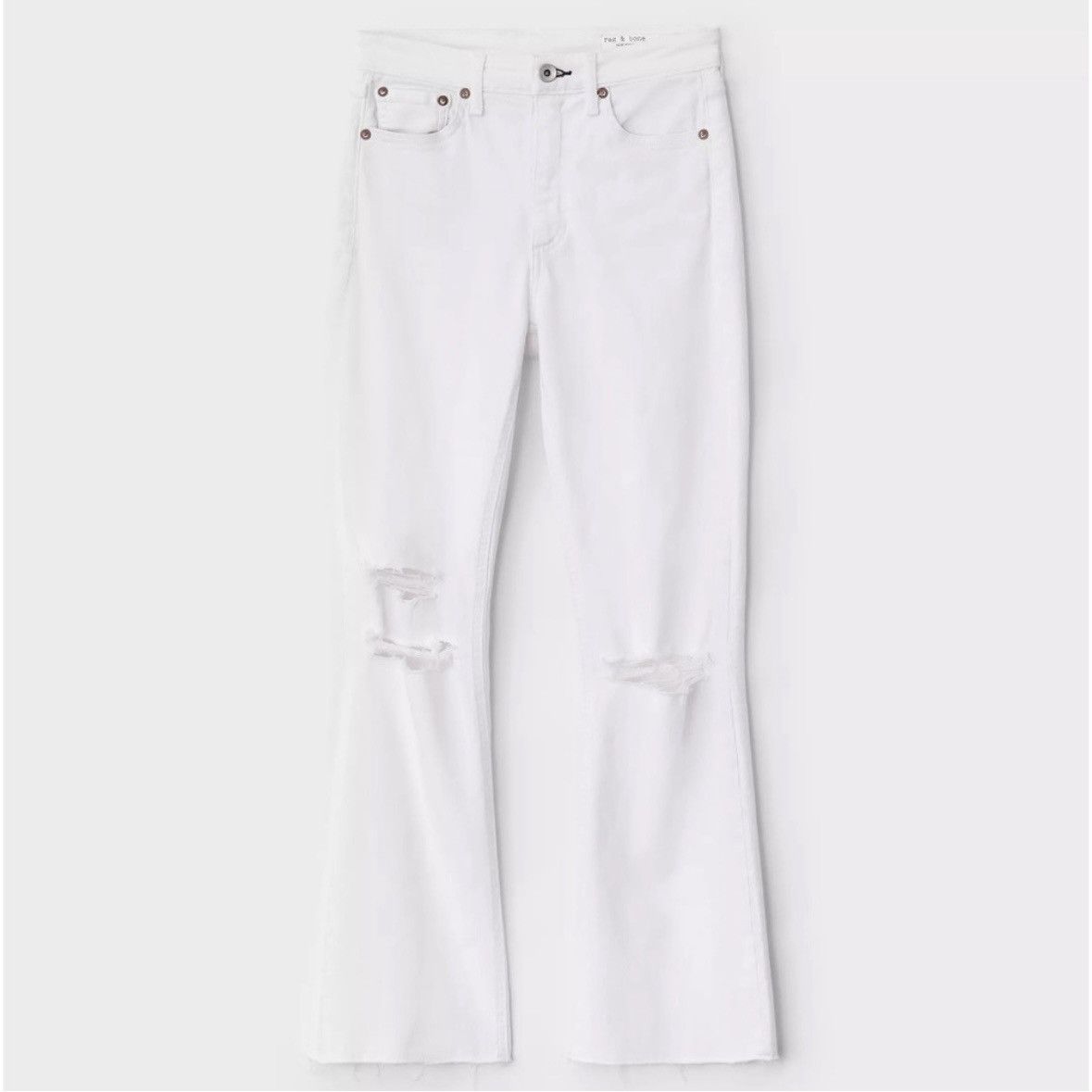 Rag & Bone rag & bone Nina High Rise Ankle Flare Size 26" / US 2 / IT 38 - 1 Thumbnail