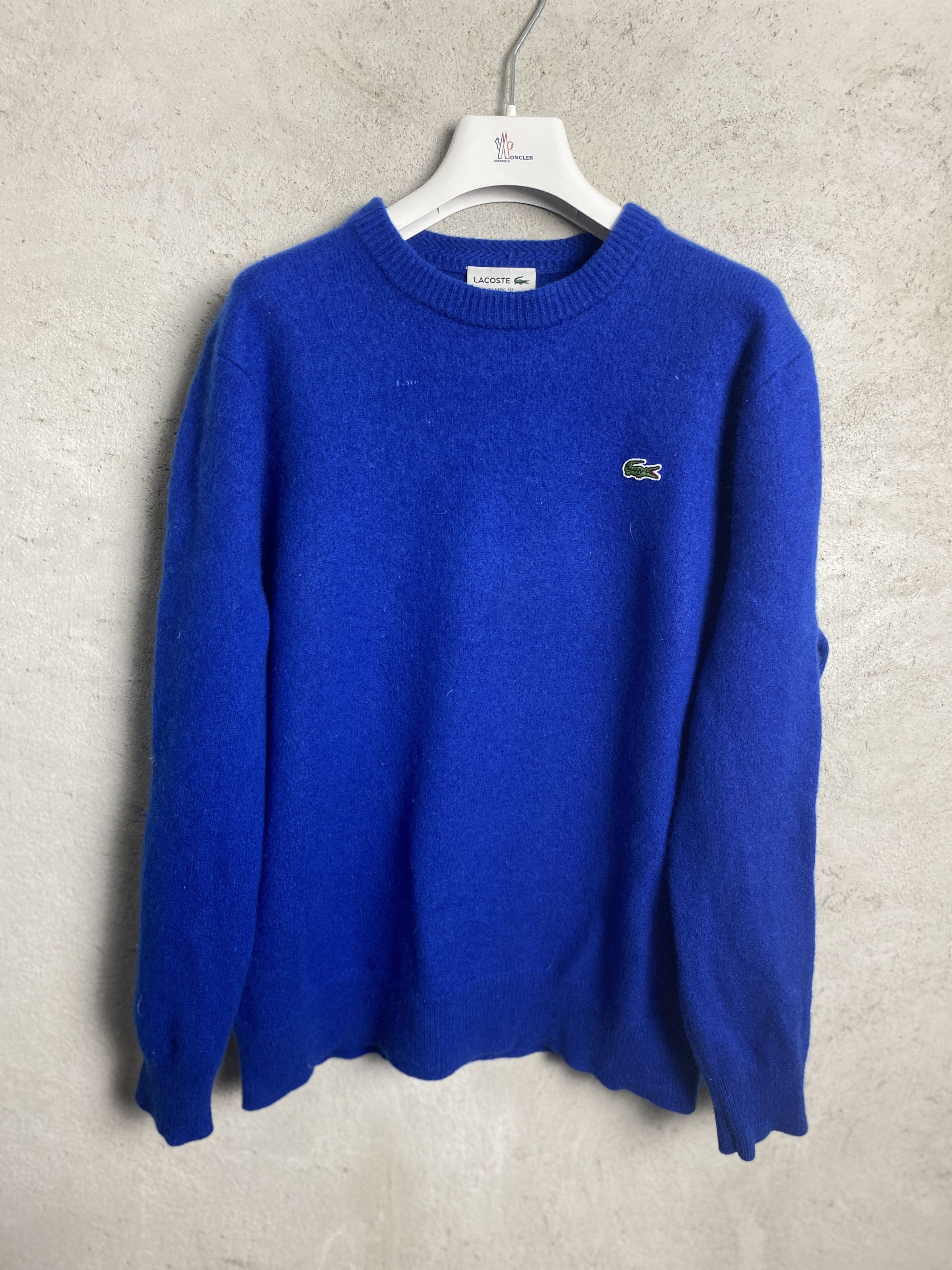 Lacoste small logo cashmere sweater knitwear