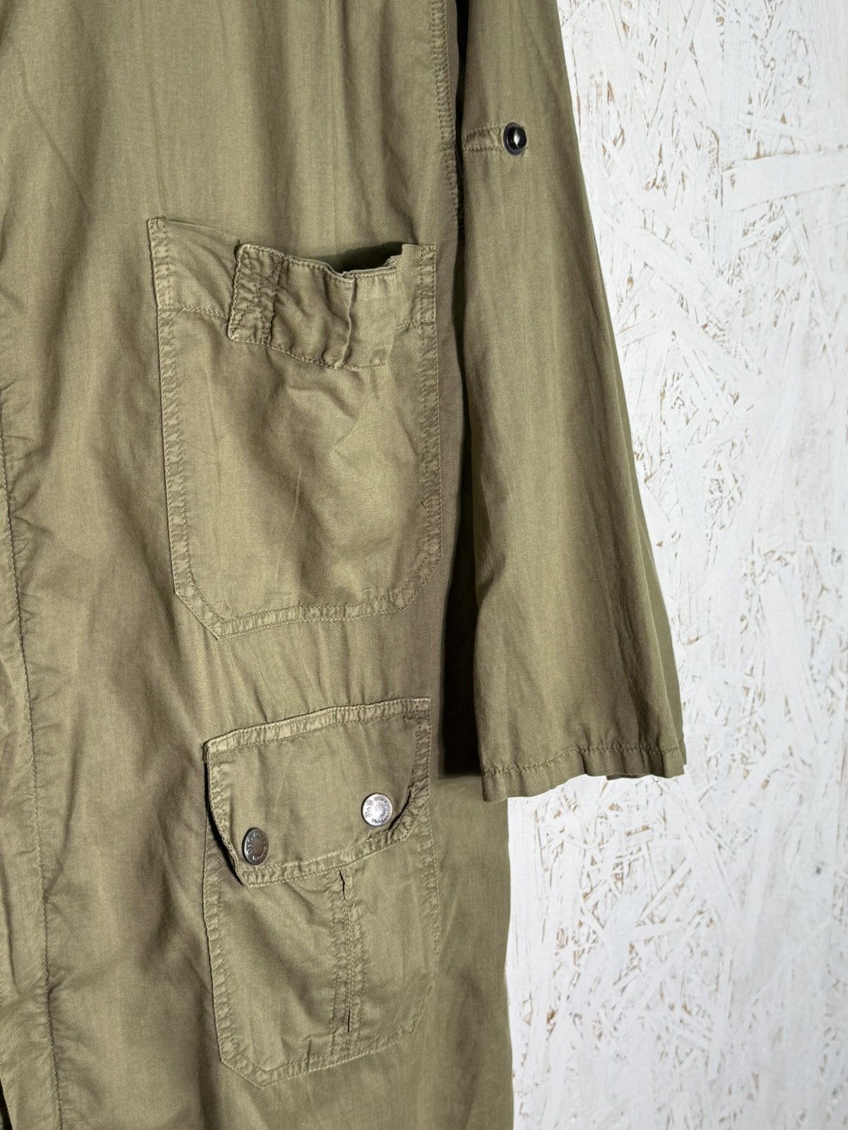 Dolce & Gabbana Dolce & Gabbana 2003 Zippered 2/3 Sleeve Military Shirt M Size US M / EU 48-50 / 2 - 5 Thumbnail