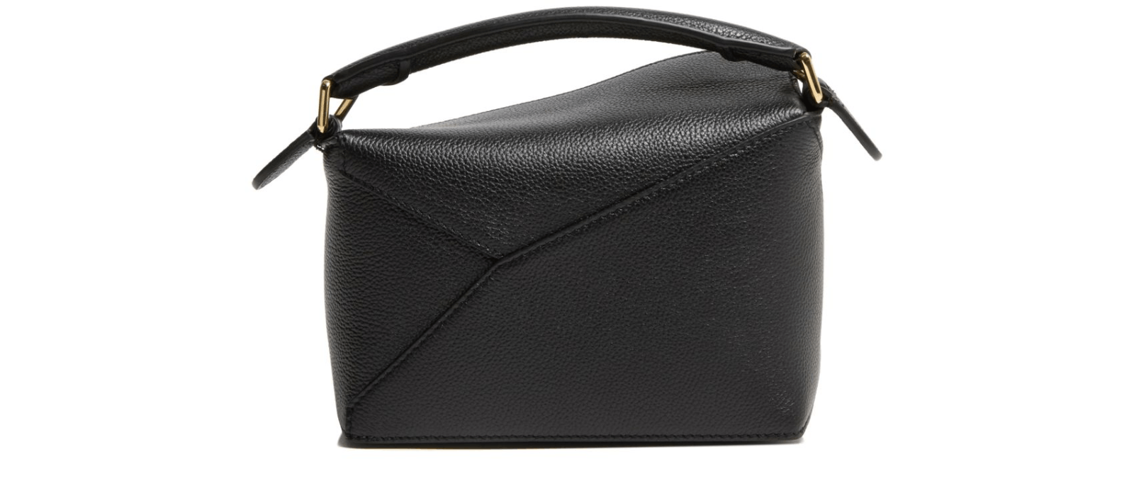 Loewe LOEWE Puzzle Edge Mini Black Leather Handbag New Auth Size ONE SIZE - 3 Thumbnail