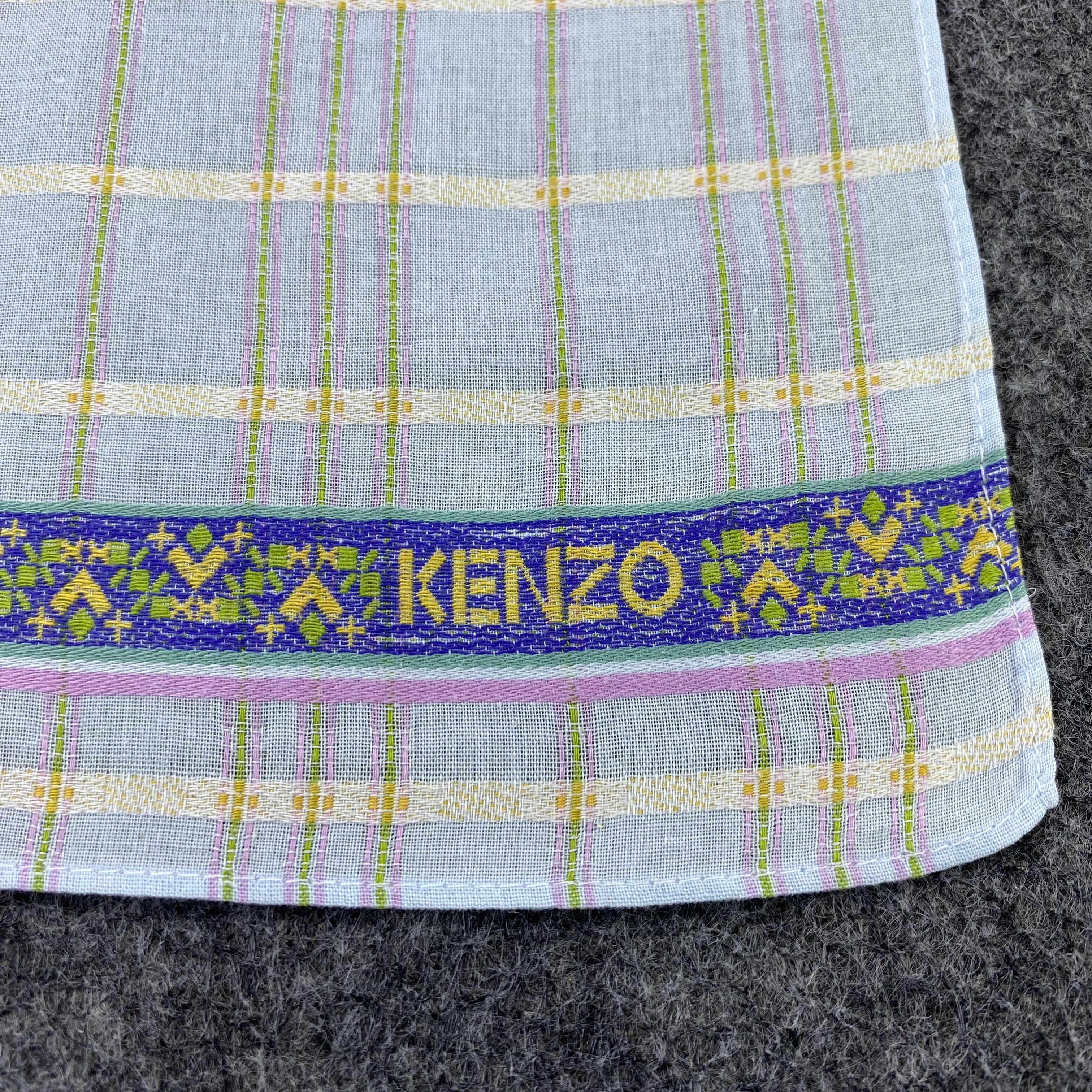 Kenzo Kenzo Handkerchief / Bandana / Neckerchief-B1477 Size ONE SIZE - 7 Thumbnail