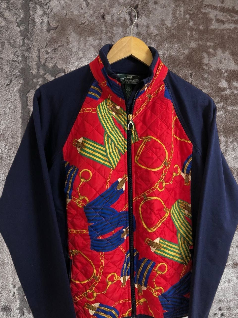 Lauren Ralph Lauren VTG Lauren Ralph Lauren Active LRL Equestrian Quilted Jacket Size L / US 10 / IT 46 - 2 Thumbnail