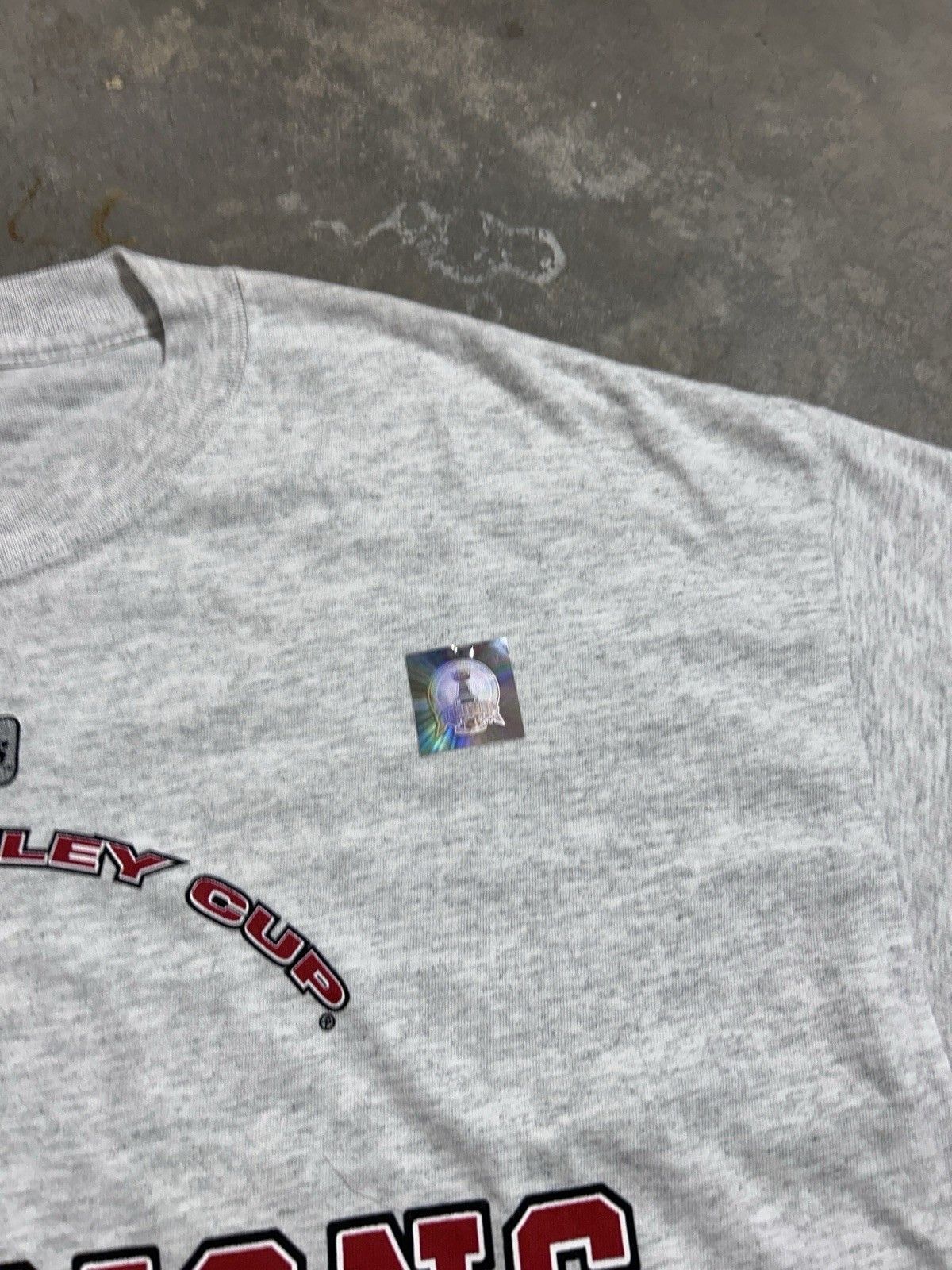Delta VTG 2002 Detroit Red Wings NHL Stanley Cup Champions T-Shirt Size US XL / EU 56 / 4 - 5 Thumbnail