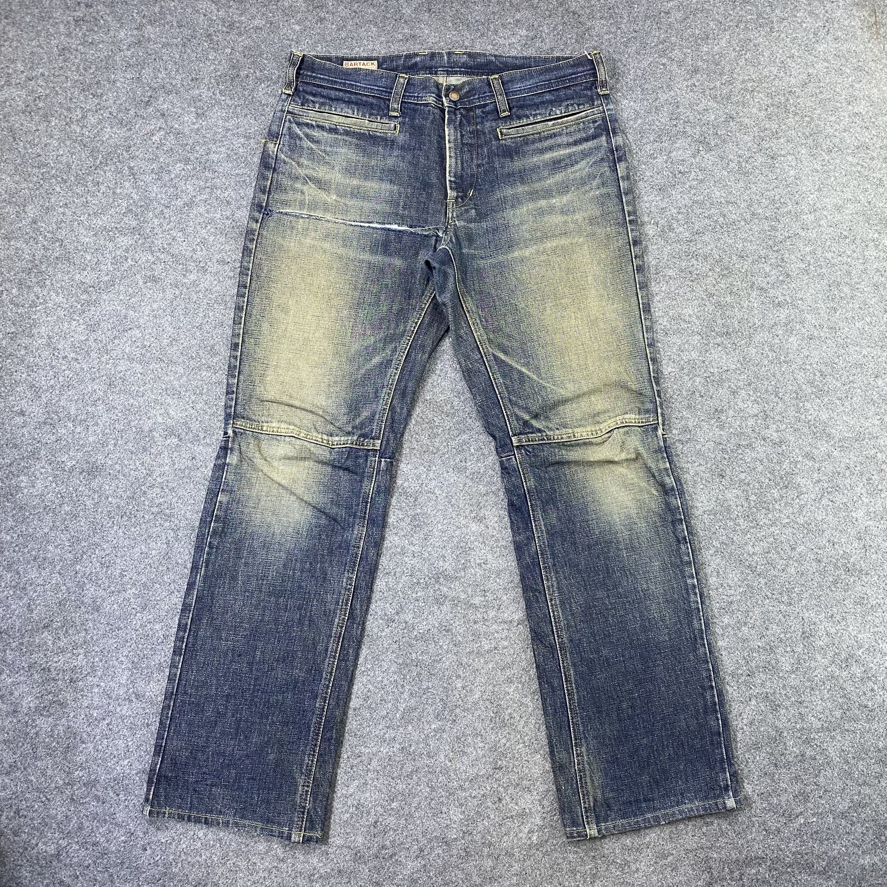 If Six Was Nine 2000s BARTACK JAPAN JEANS-J1151 Size US 36 / EU 52 - 1 Thumbnail