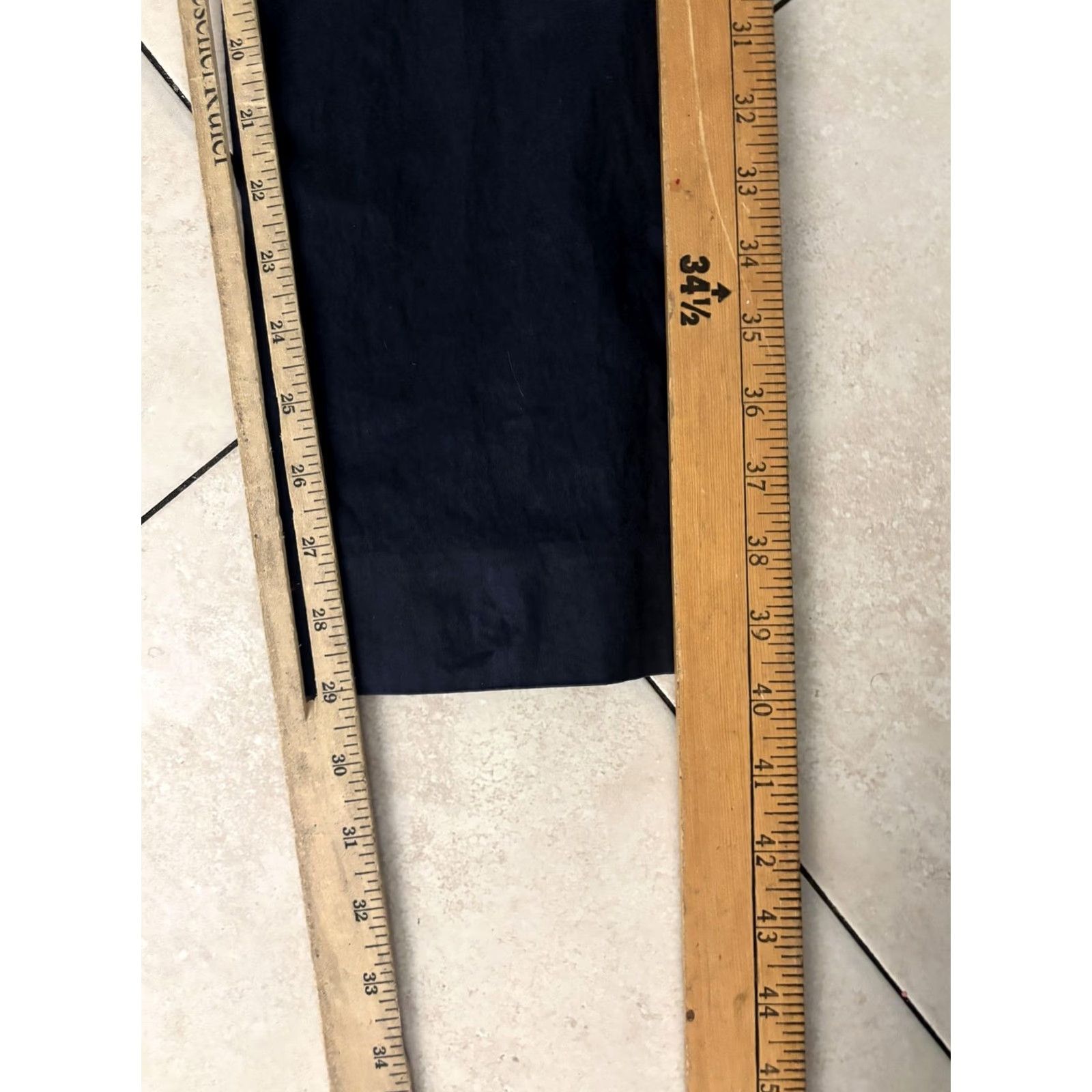 Giorgio Armani Giorgio Armani Pants Womens 8 Black Le Collezioni Slim Tapered Classic Stretch Dress Pants Women's 8 Black Size 30" / US 8 / IT 44 - 6 Thumbnail