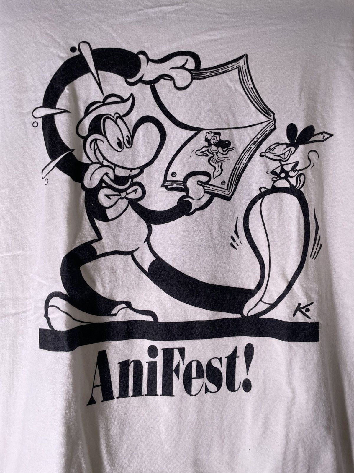 Vintage 90’s VTG Vintage AniFest Animation Studio Art Tee Shirt Size US L / EU 52-54 / 3 - 3 Thumbnail