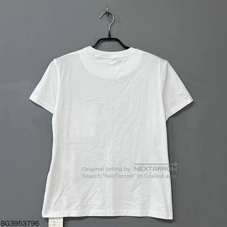 Hermes Hermes H Letter Pocket White Short-Sleeve Size XS / US 0-2 / IT 36-38 - 3 Thumbnail