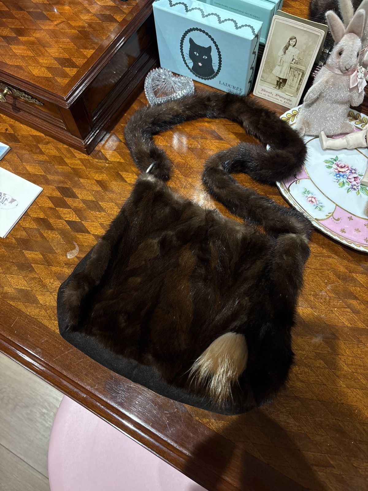 Vintage y2k fur bag Size ONE SIZE - 8 Thumbnail