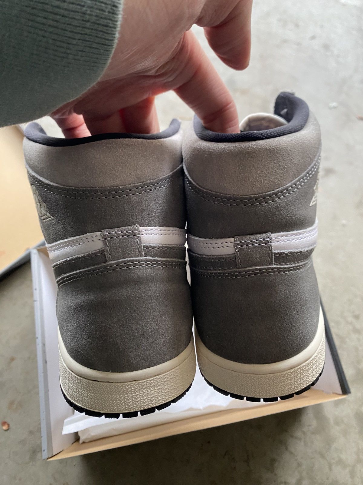 Jordan Brand Jordan 1 High Washed Black Size US 8 / EU 41 - 3 Thumbnail