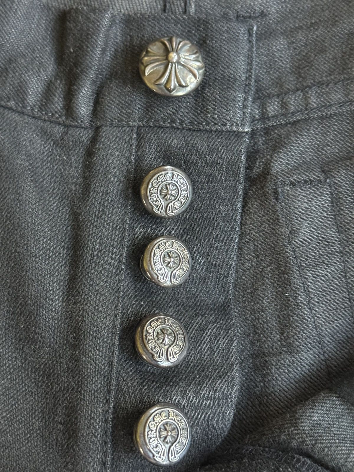 Chrome Hearts Chrome Hearts Selvedge Denim Jeans Size US 32 / EU 48 - 5 Thumbnail