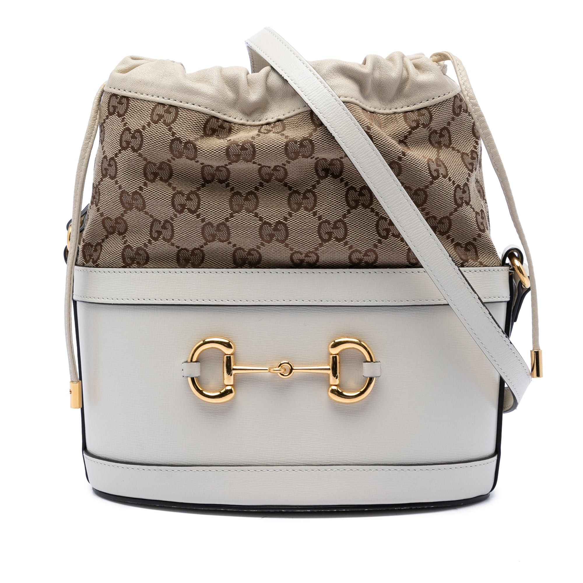 Gucci GG Canvas Horsebit 1955 Bucket Bag Size ONE SIZE - 1 Thumbnail
