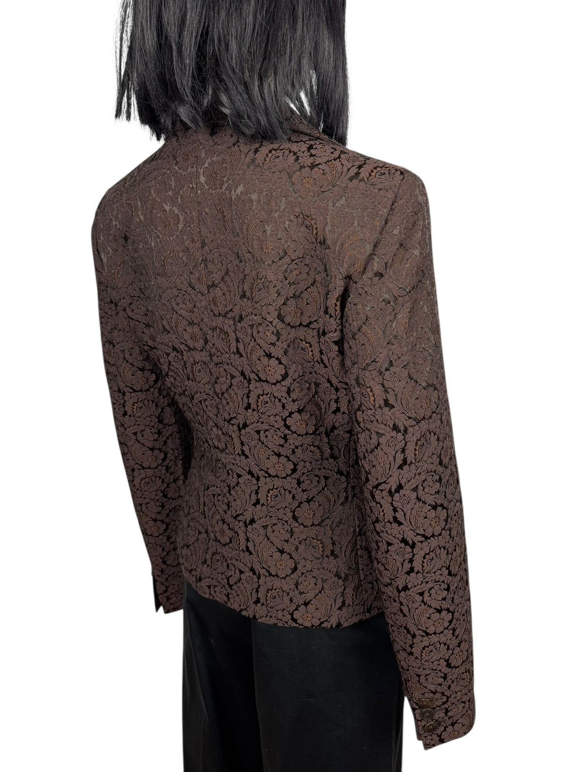 Max Mara Max Mara Enbroidered Flowers Blazer Acetate-Wool size US6 Size M / US 6-8 / IT 42-44 - 8 Thumbnail