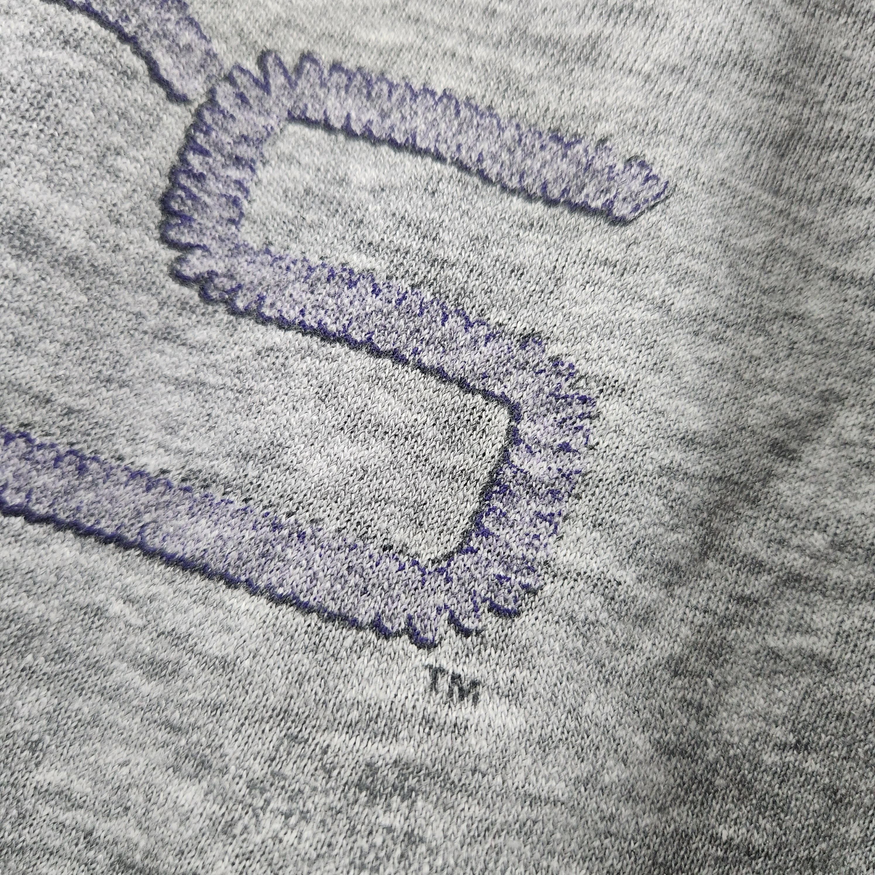 NBA × Vintage Vintage 1990s L.A. Lakers Distressed Sweater Size US XL / EU 56 / 4 - 10 Thumbnail