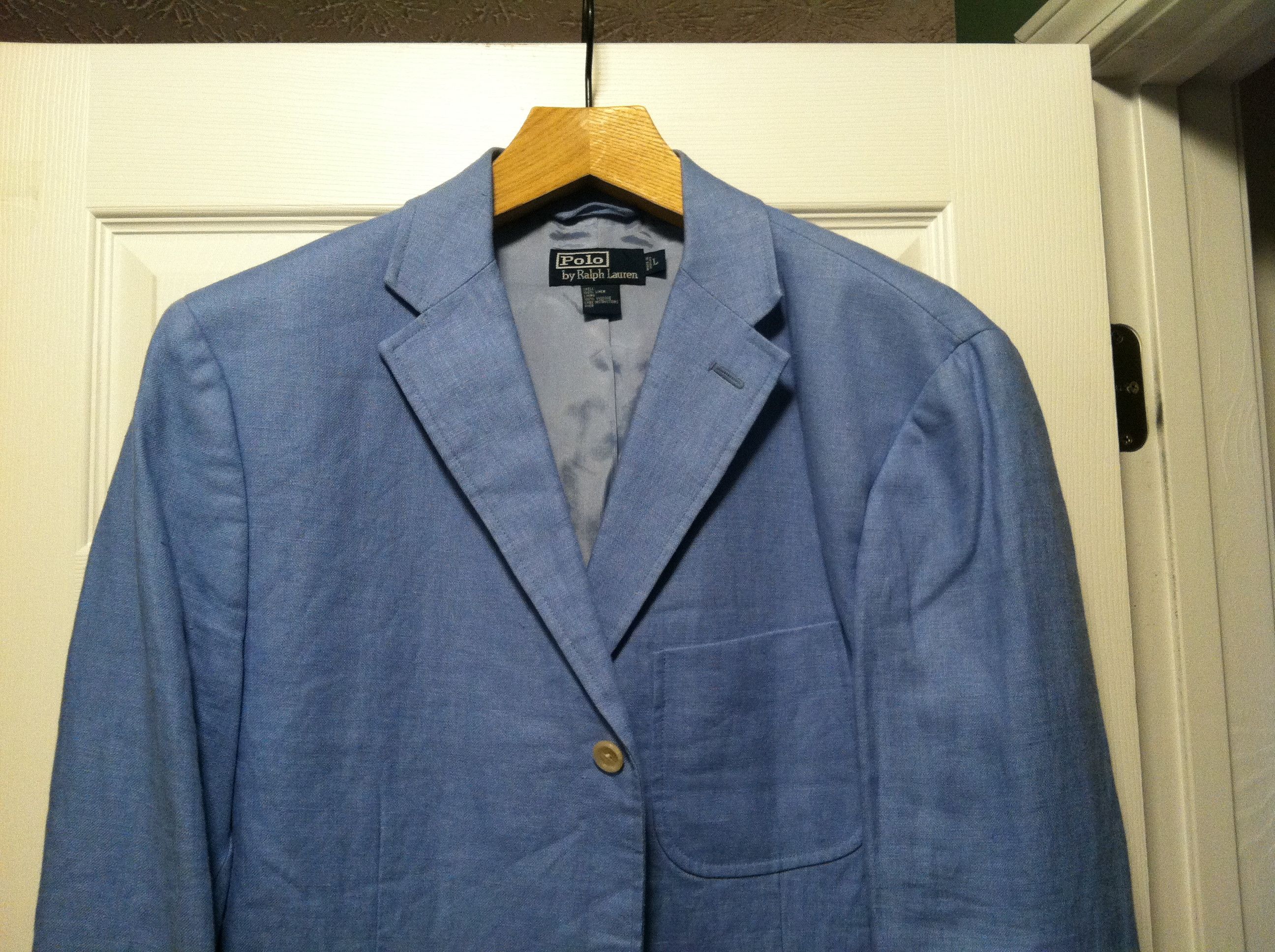 Polo Ralph Lauren POLO RALPH LAUREN MENS SPORT COAT JACKET BLAZER SIZE: L Size US L / EU 52-54 / 3 - 3 Thumbnail