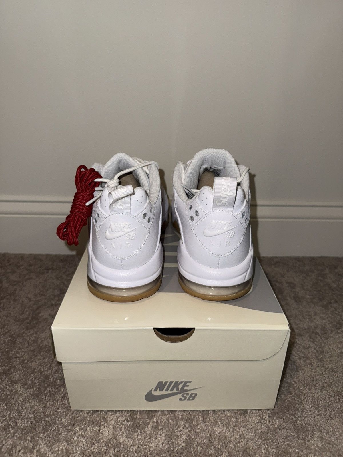 Nike × Supreme Supreme / Nike SB Air Max 2 CB '94 Low White Gum Size 9.5 Size US 9.5 / EU 42-43 - 7 Thumbnail