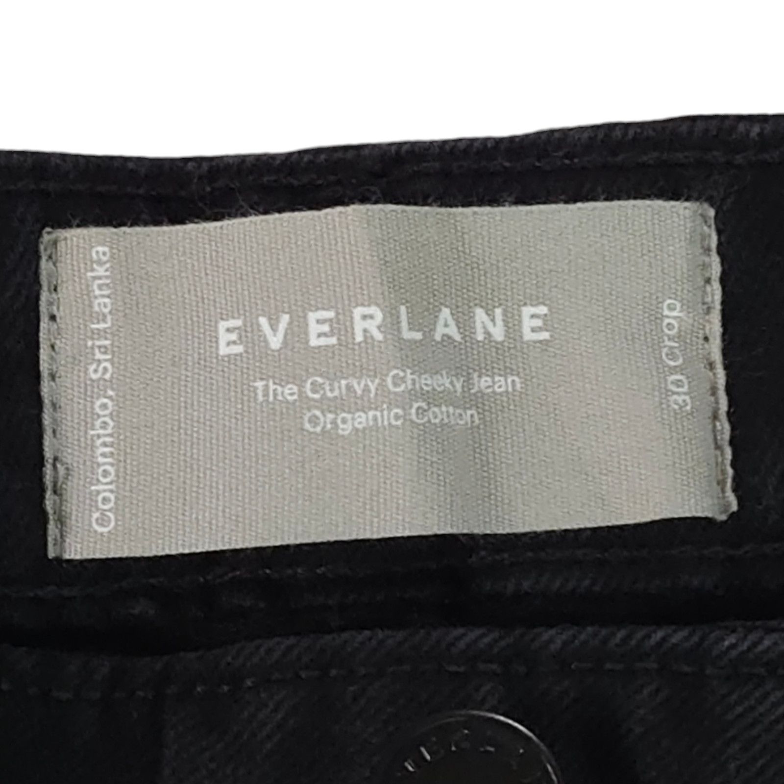 NWT Everlane The Original Curvy Cheeky Jeans Sz. 30x26 Crop