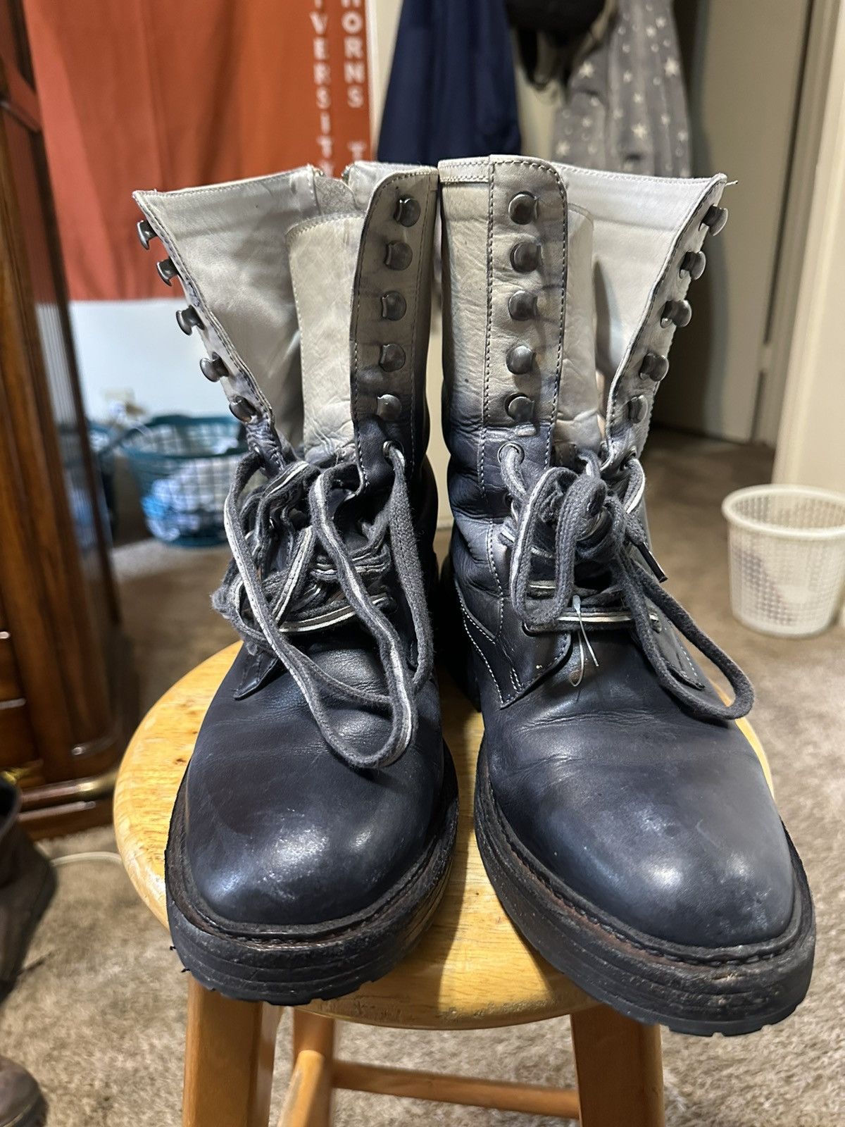 Vintage Foundry Vintage Woman’s Foundry Co. Alina combat boots size 9 Size US 9 / IT 39 - 2 Thumbnail