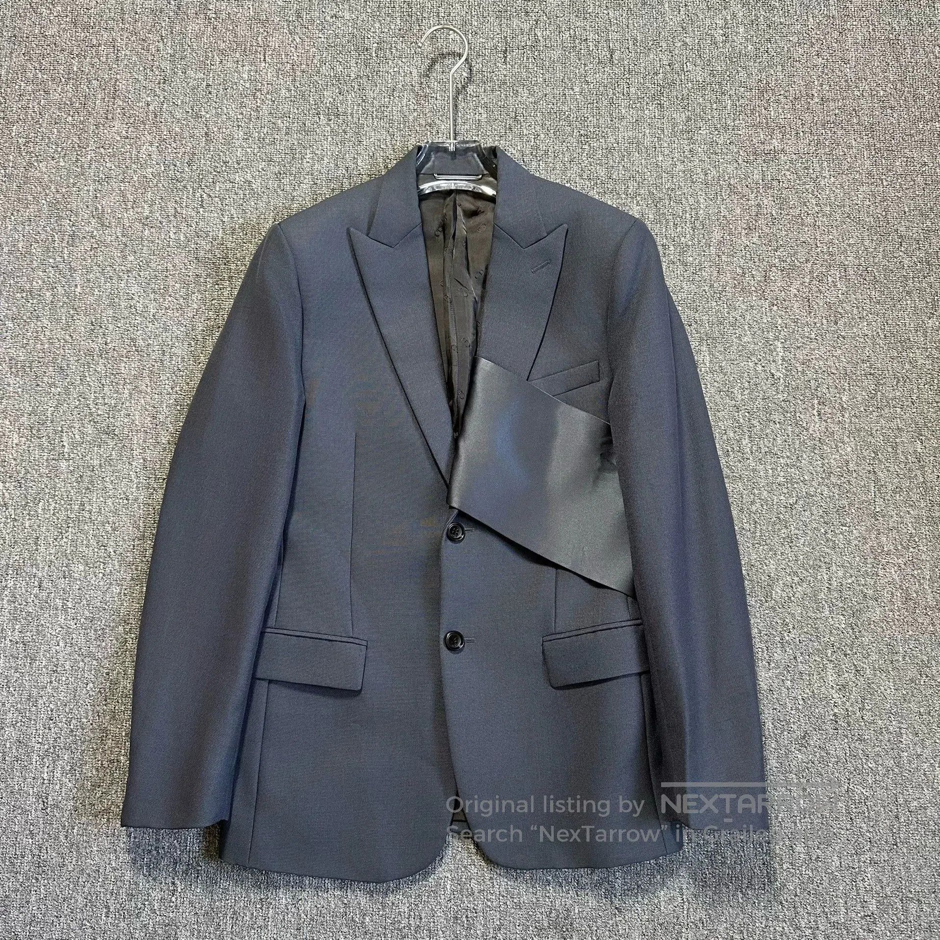 Dior Dior Men Satin Runway Blazer. Size US S / EU 44-46 / 1 - 1 Thumbnail