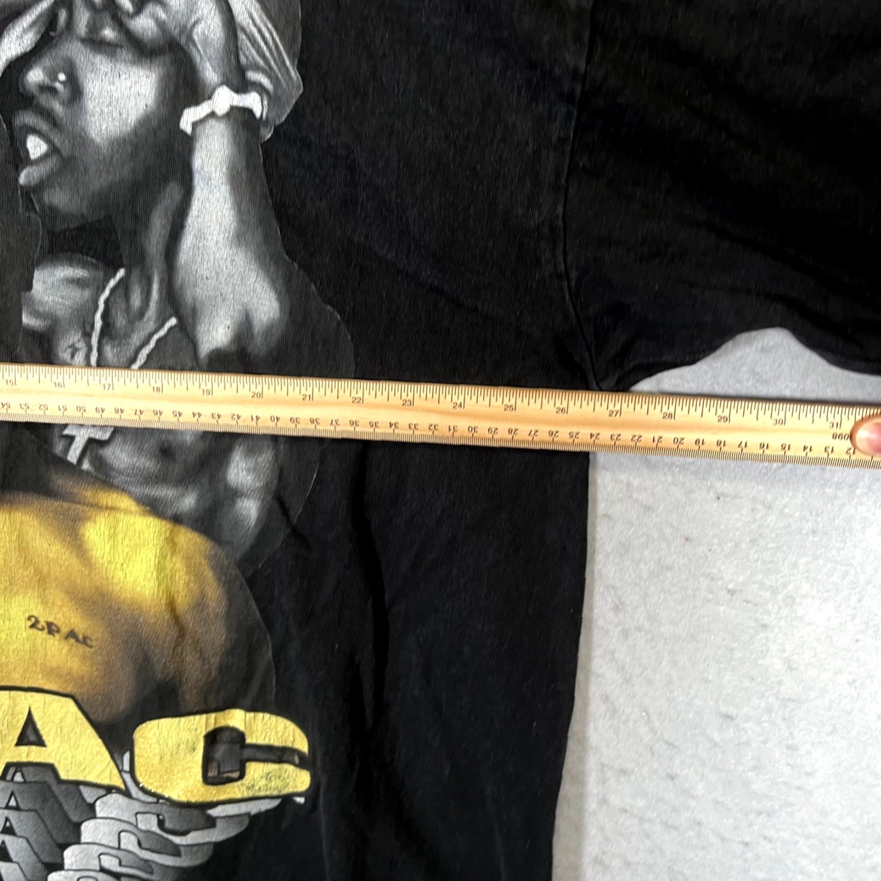 Vintage VINTAGE A1 90s Thug Like Shirt 4XL Black Hip Hop Rap Tee Mens Shirt Size US XXL / EU 58 / 5 - 2 Thumbnail