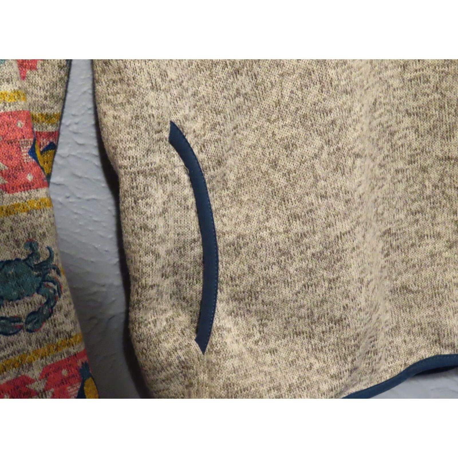 Vintage Simply Southern Women's Sweatshirt Pullover Knit Ocean Theme Gray Size M / US 6-8 / IT 42-44 - 5 Thumbnail