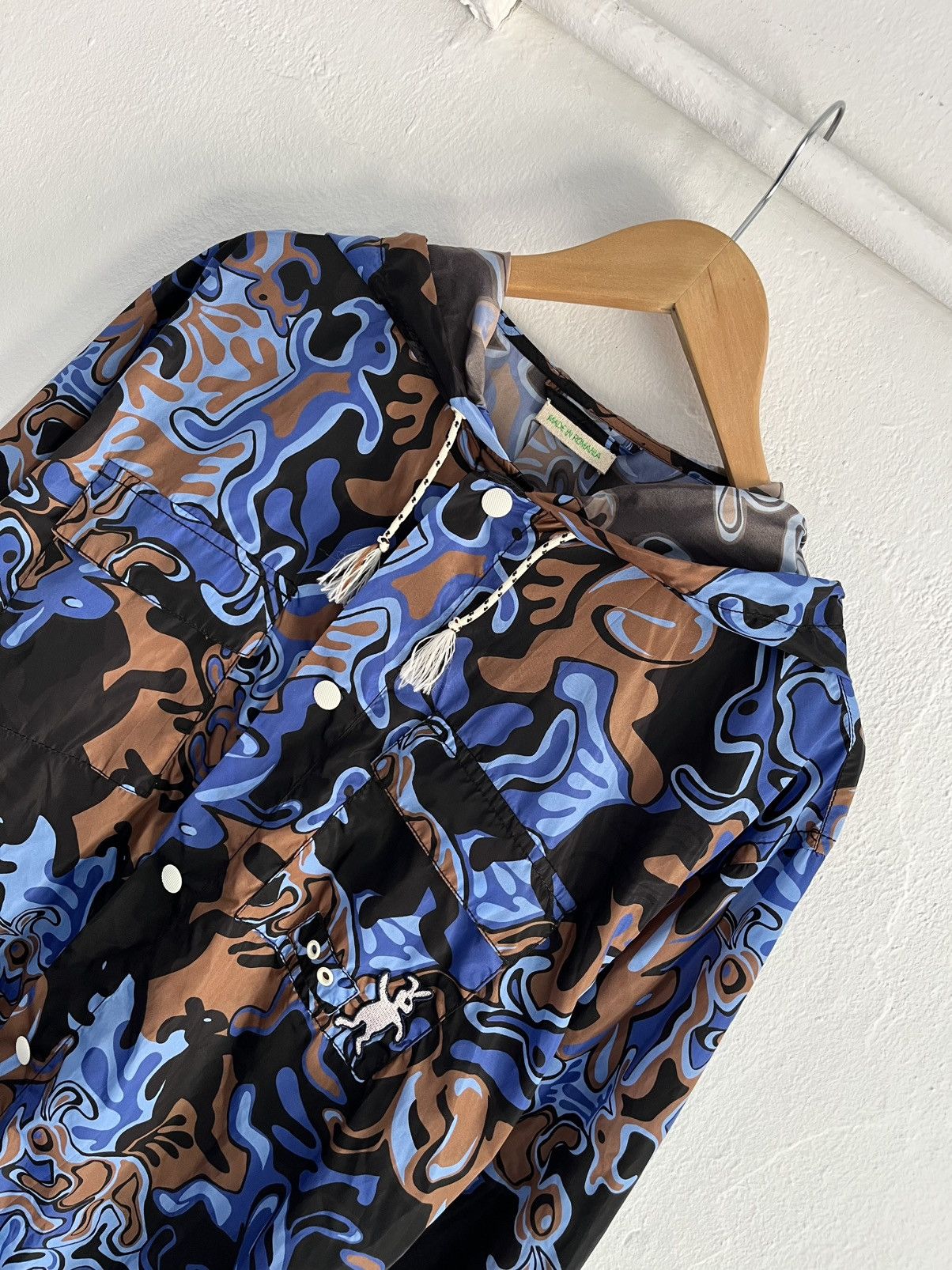 Marni Marni Dance Bunny Multicolor Camo Oversized Rain Coat SS19 Size US S / EU 44-46 / 1 - 3 Thumbnail