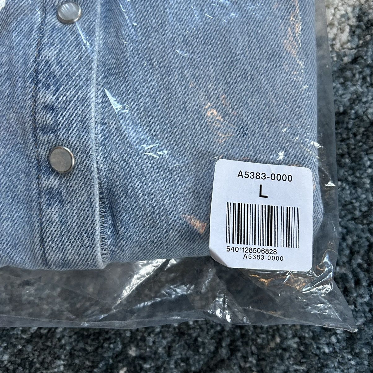 ERL × Levi's LiGHT BLUE STONE WASH FiTTED DENiM SHiRT A53830000 Size L / US 10 / IT 46 - 17 Thumbnail