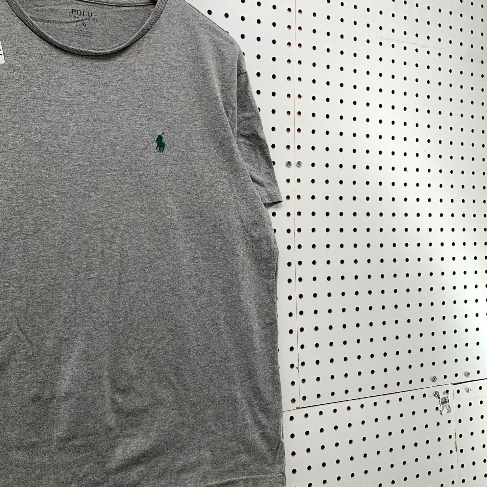 Polo Ralph Lauren Polo Ralph Lauren Shirt Gray Green Pony Mens Large Short Sleeve Size US L / EU 52-54 / 3 - 4 Thumbnail