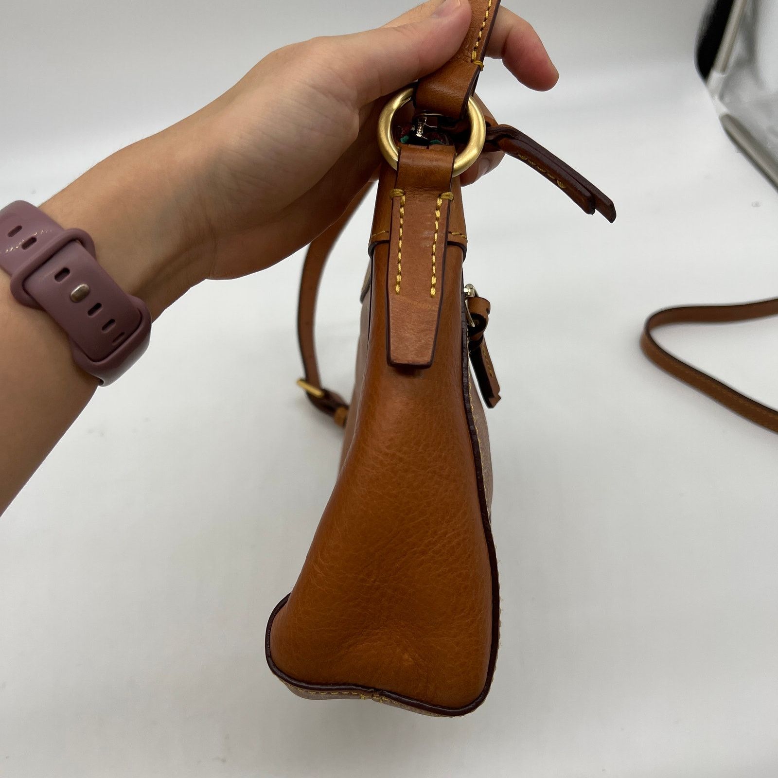 Dooney & Bourke Dooney & Bourke Florentine Leather Allison Size ONE SIZE - 9 Thumbnail