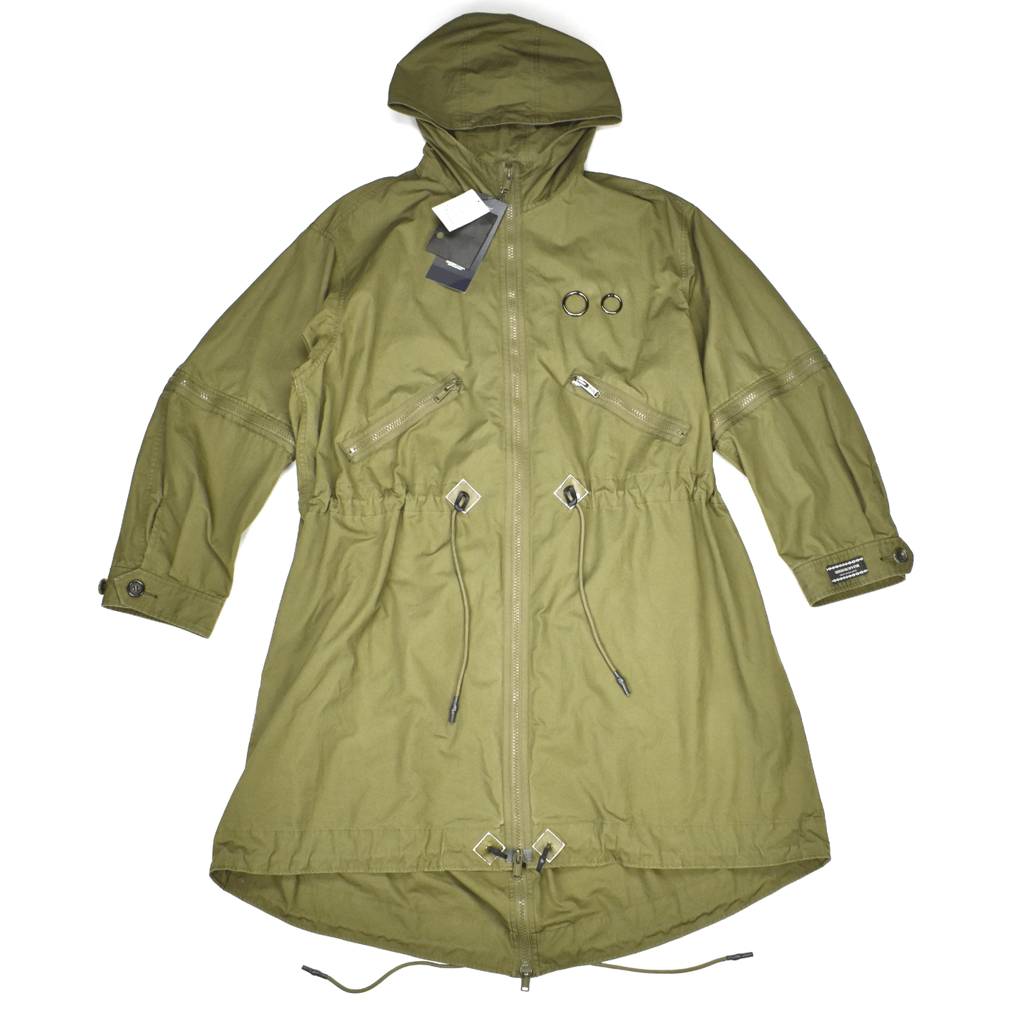 Undercover Undercover Full Zip Technical Parka Fishtail Olive Khaki Size US XL / EU 56 / 4 - 1 Thumbnail
