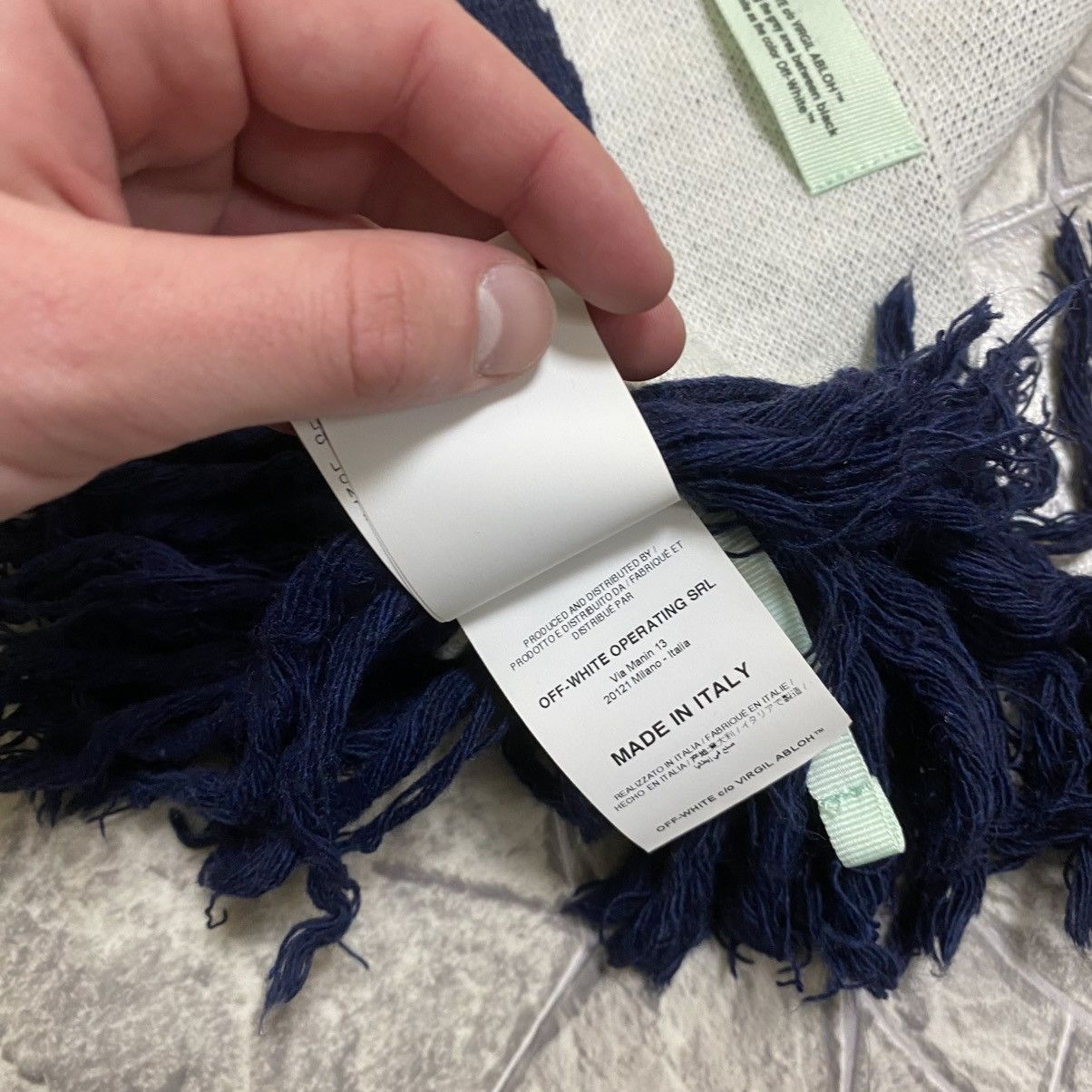 Off-White Off White Scarf Size ONE SIZE - 11 Thumbnail