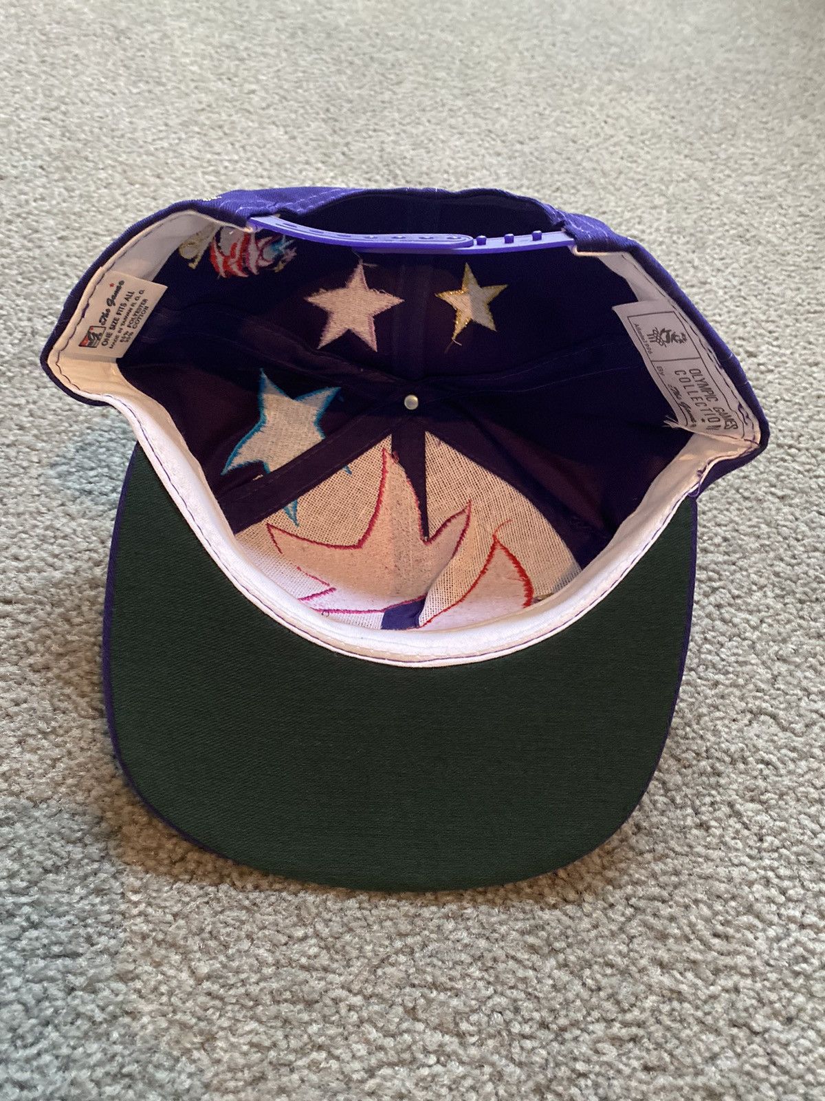 USA Olympics × Vintage Rare Deadstock Atlanta 1996 Olympics SnapBack Hat Size ONE SIZE - 5 Thumbnail