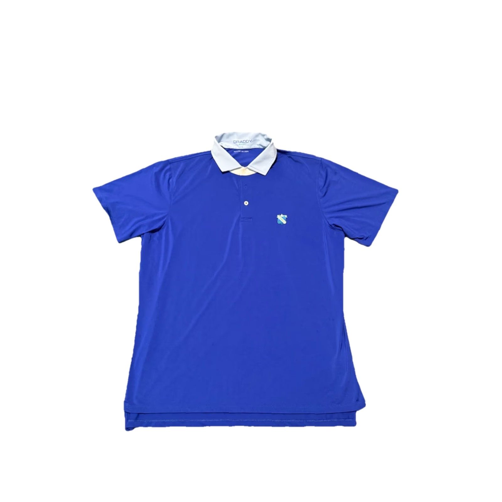 Vintage VINTAGE B Draddy Sports Polo Golf Henley Shirt Men’s Large Emblem Stitch Blue USA Polo Mens Large Blue USA Stitch Emblem Golf Shirt Size US M / EU 48-50 / 2 - 2 Thumbnail