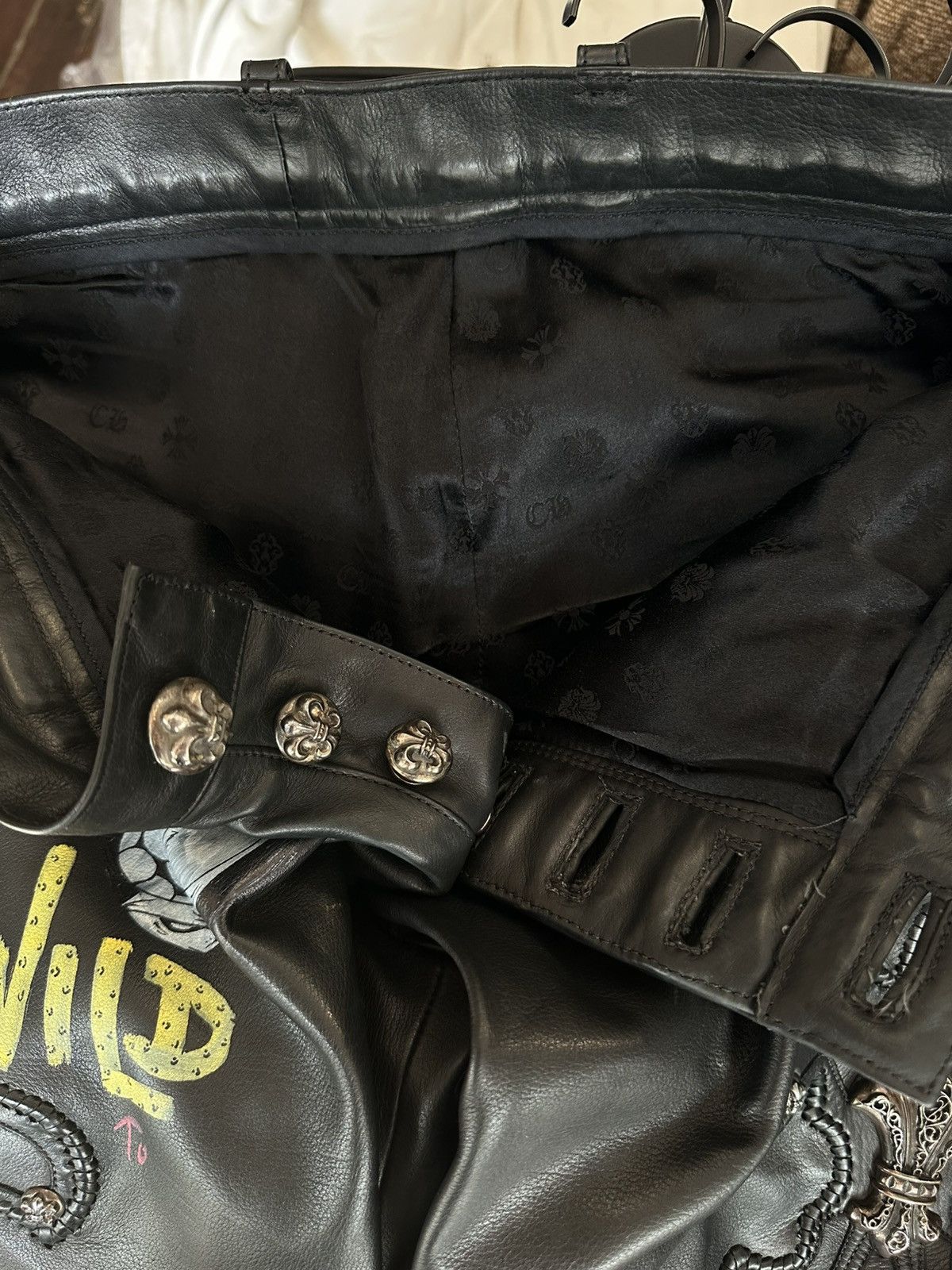 Chrome Hearts CHROME HEARTS MATTYBOY FLUR LEATHERS 29 30 31 Size US 30 / EU 46 - 9 Thumbnail