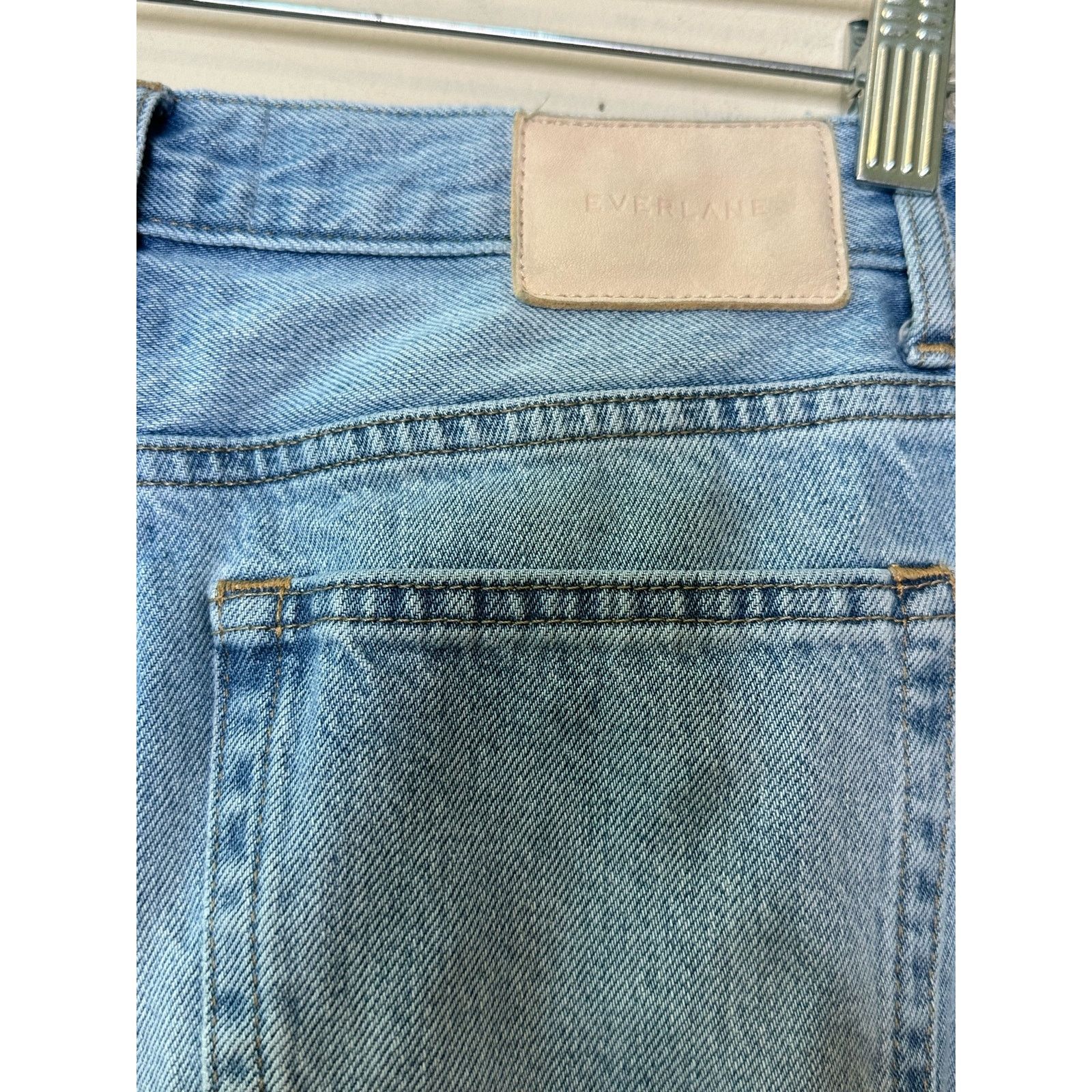 Everlane Everlane blue straight legs crop jeans size 25 - 0 Size 25" / US 0 / IT 36 - 5 Thumbnail