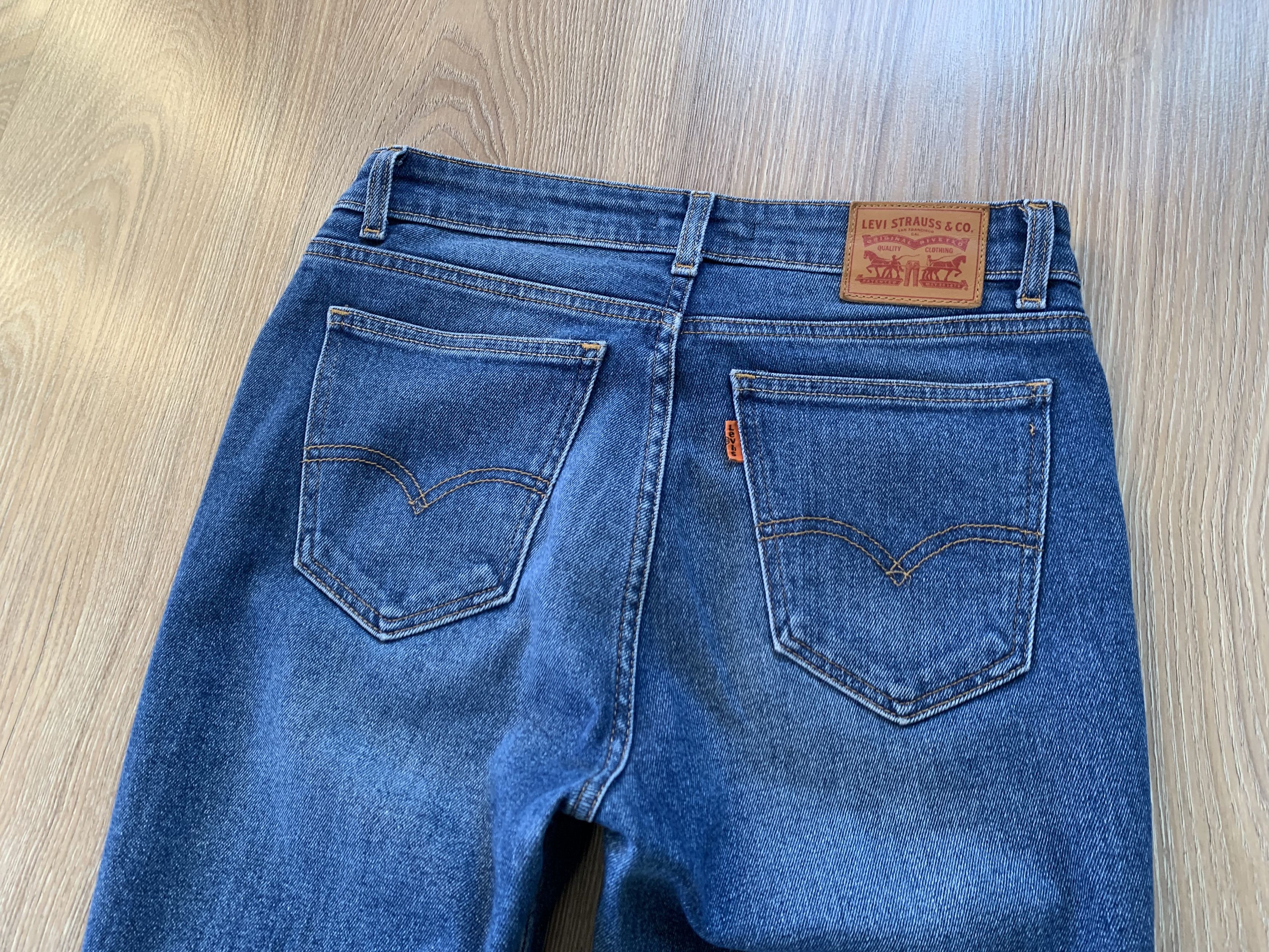 Levi's × Vintage Women’s Levis 721 Vintage High Rise Skinny Jeans Size 28" / US 6 / IT 42 - 6 Thumbnail