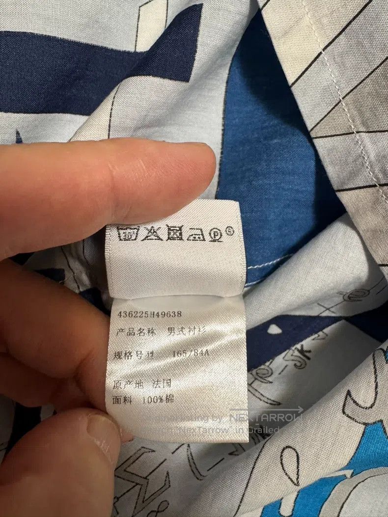 Hermes Hermes size 38 Shirt with special craft fabric Size US M / EU 48-50 / 2 - 9 Thumbnail