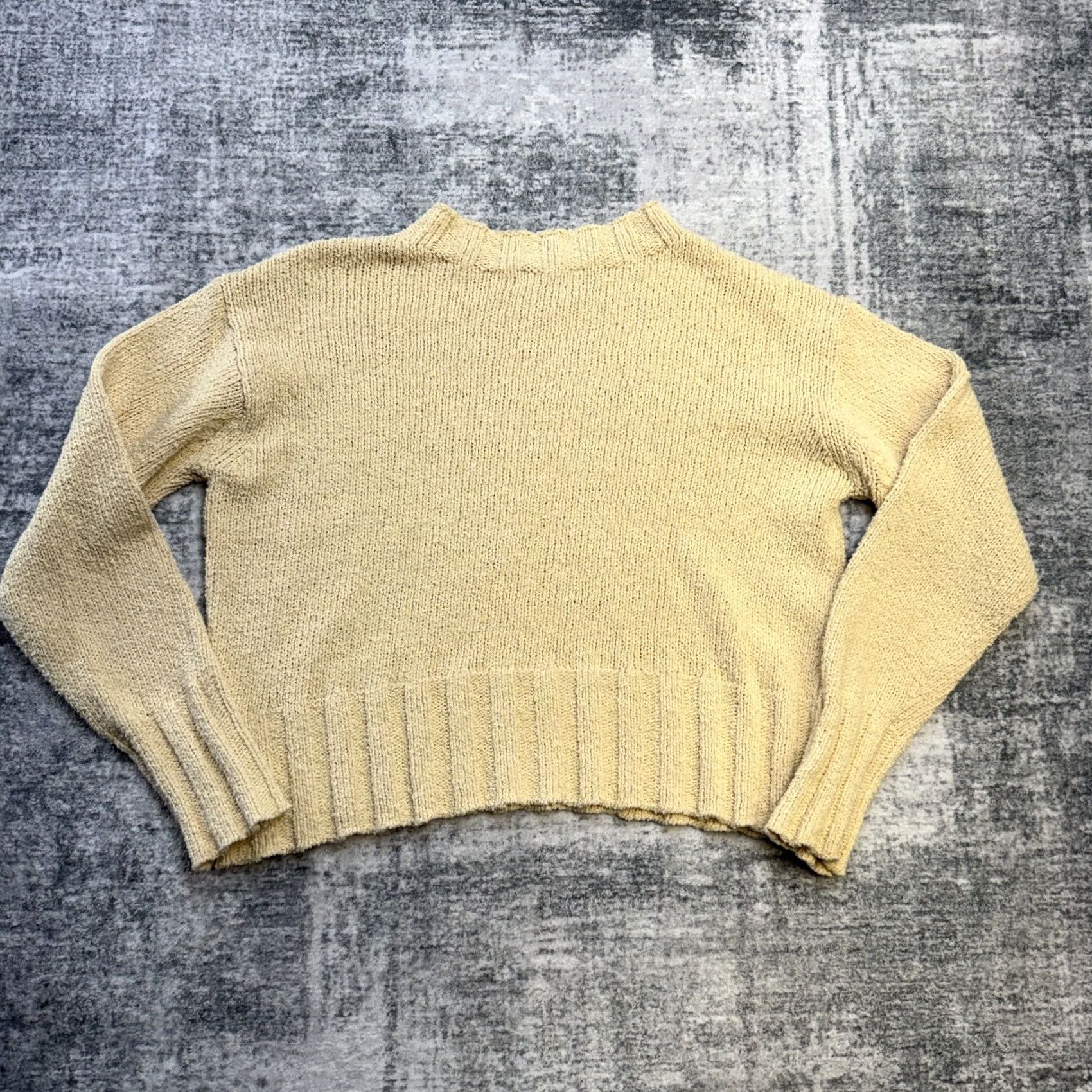 J.Crew J.CREW SweatER Women Small Beige Beach Lightweight Crewneck Pullover Knit Cotton Polyester Spandex Casual Regular Size S / US 4 / IT 40 - 7 Thumbnail