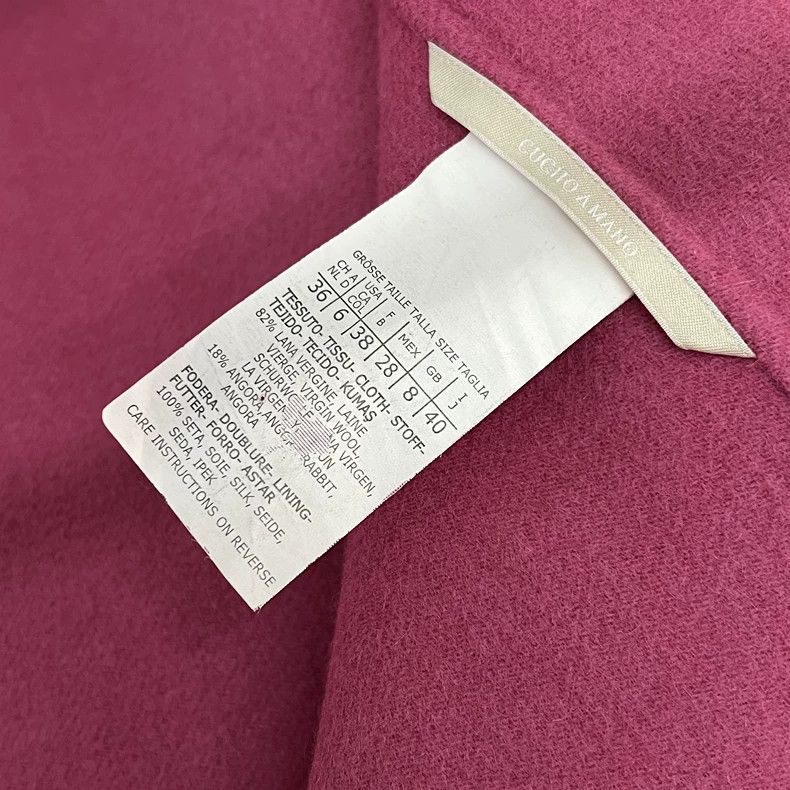 Max Mara Max Mara Solid wool and mulberry silk overcoat Size M / US 6-8 / IT 42-44 - 3 Thumbnail