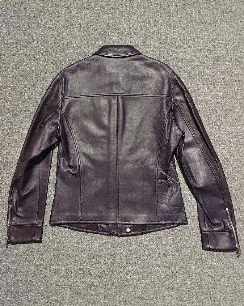 Versace Versace Leather jacket with a clap chain Size US M / EU 48-50 / 2 - 4 Thumbnail