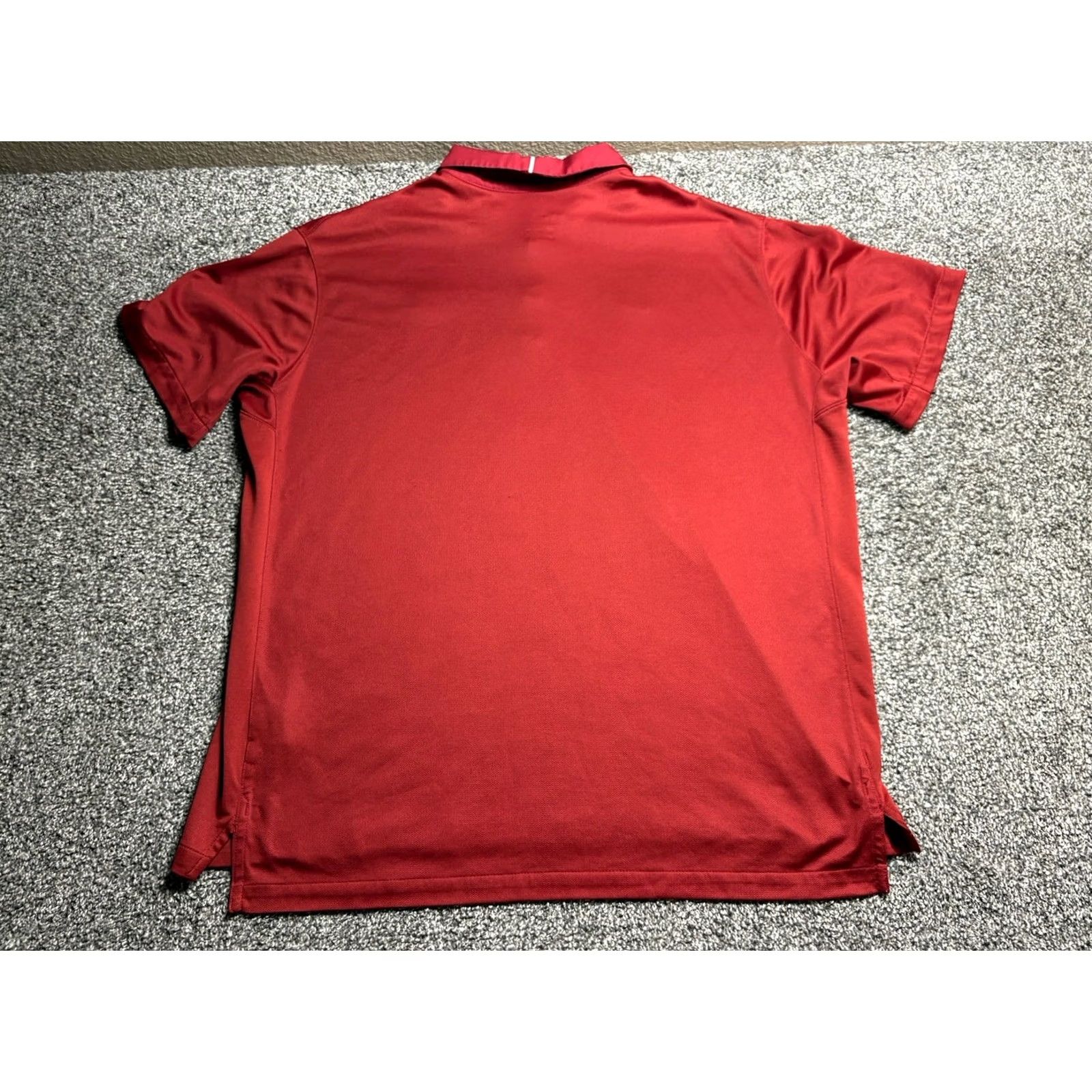 Nike Arkansas Razorbacks Nike Logo Polo Shirt XXL Red Short Sleeve Size US XXL / EU 58 / 5 - 3 Thumbnail